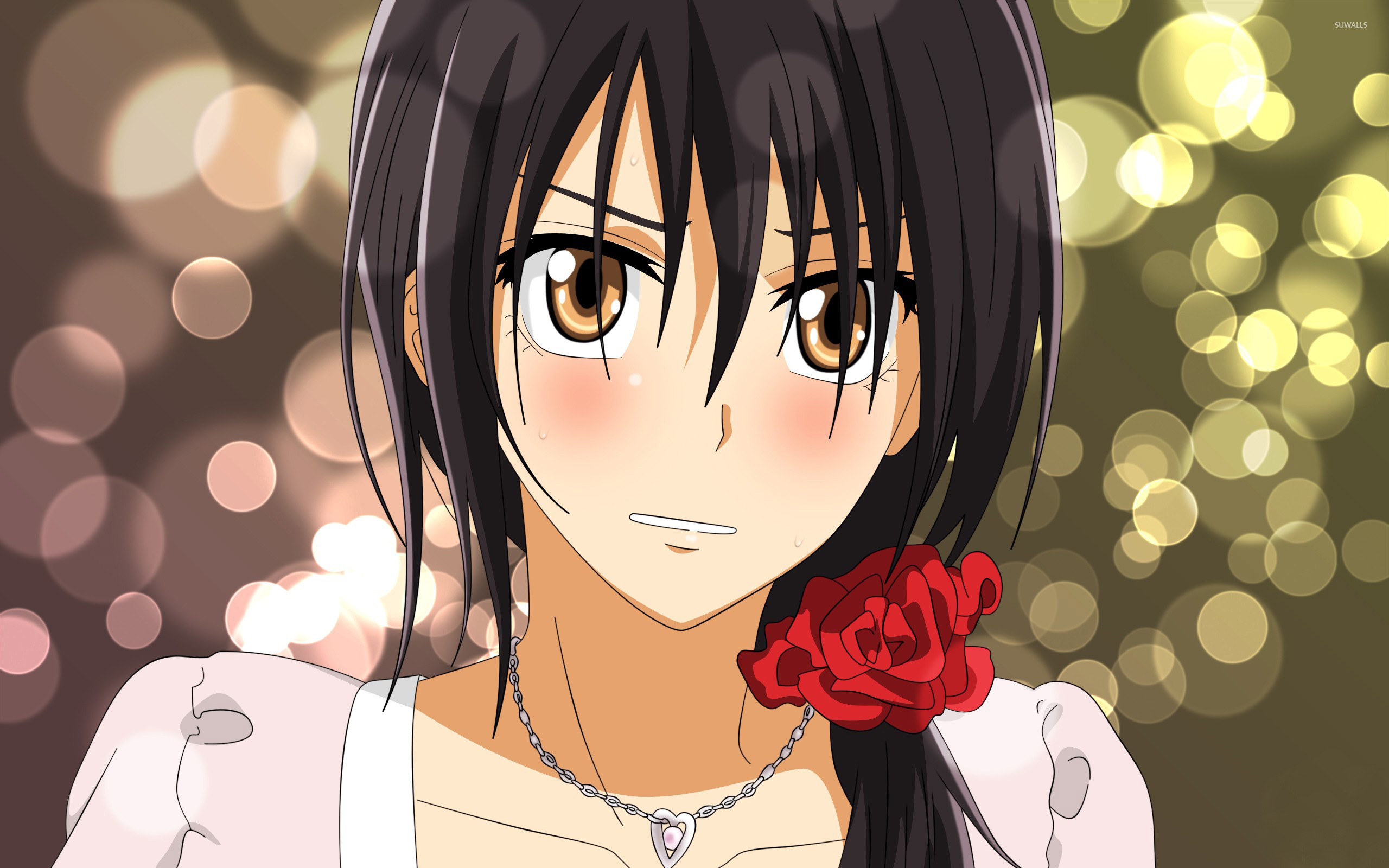 Maid Sama!, Misaki Ayuzawa, Maid outfit, Anime wallpaper, 2560x1600 HD Desktop