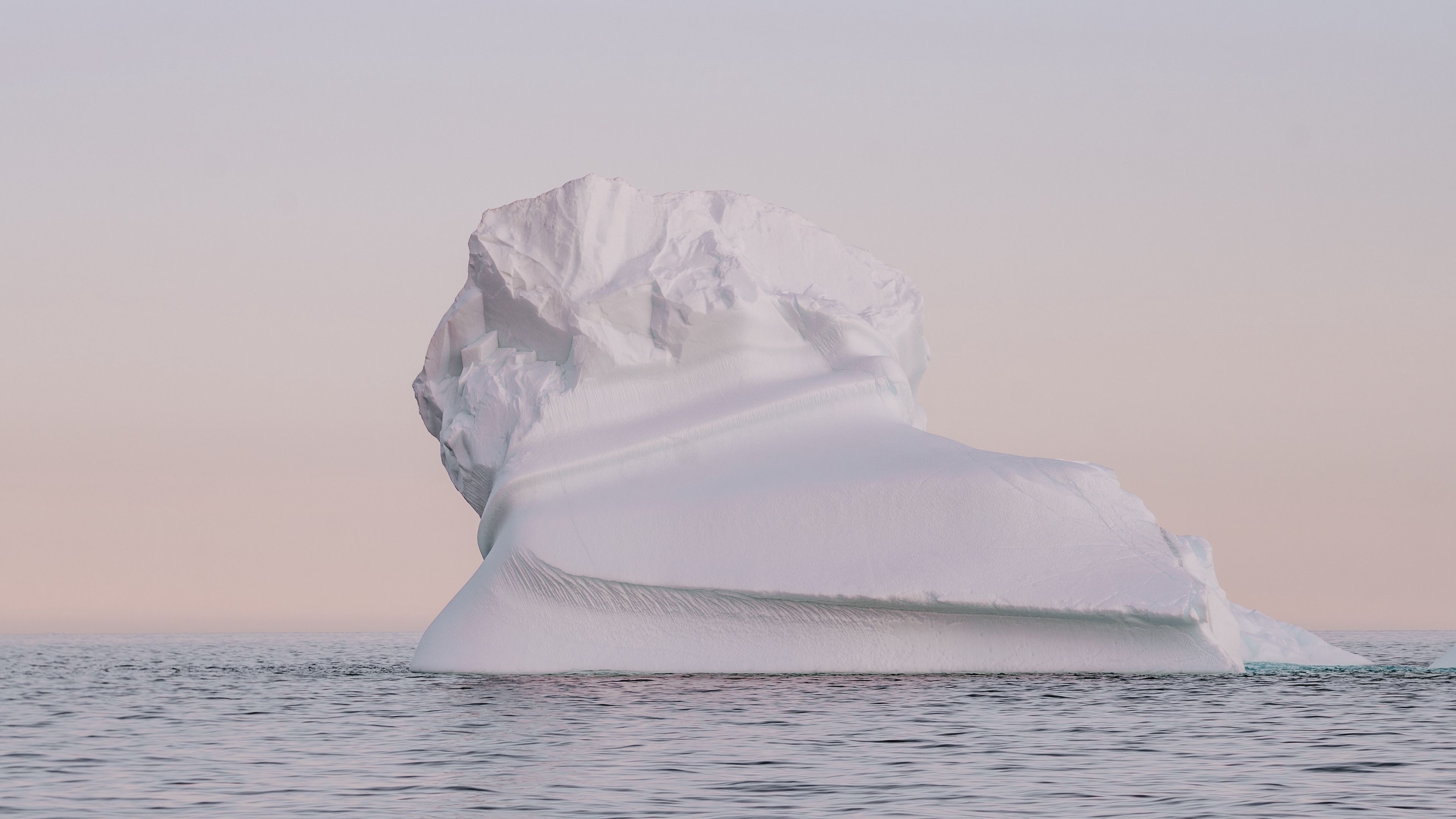 Snowy spectacle, Arctic twilight, Graphic design masterpiece, Nature's beauty, 3840x2160 4K Desktop