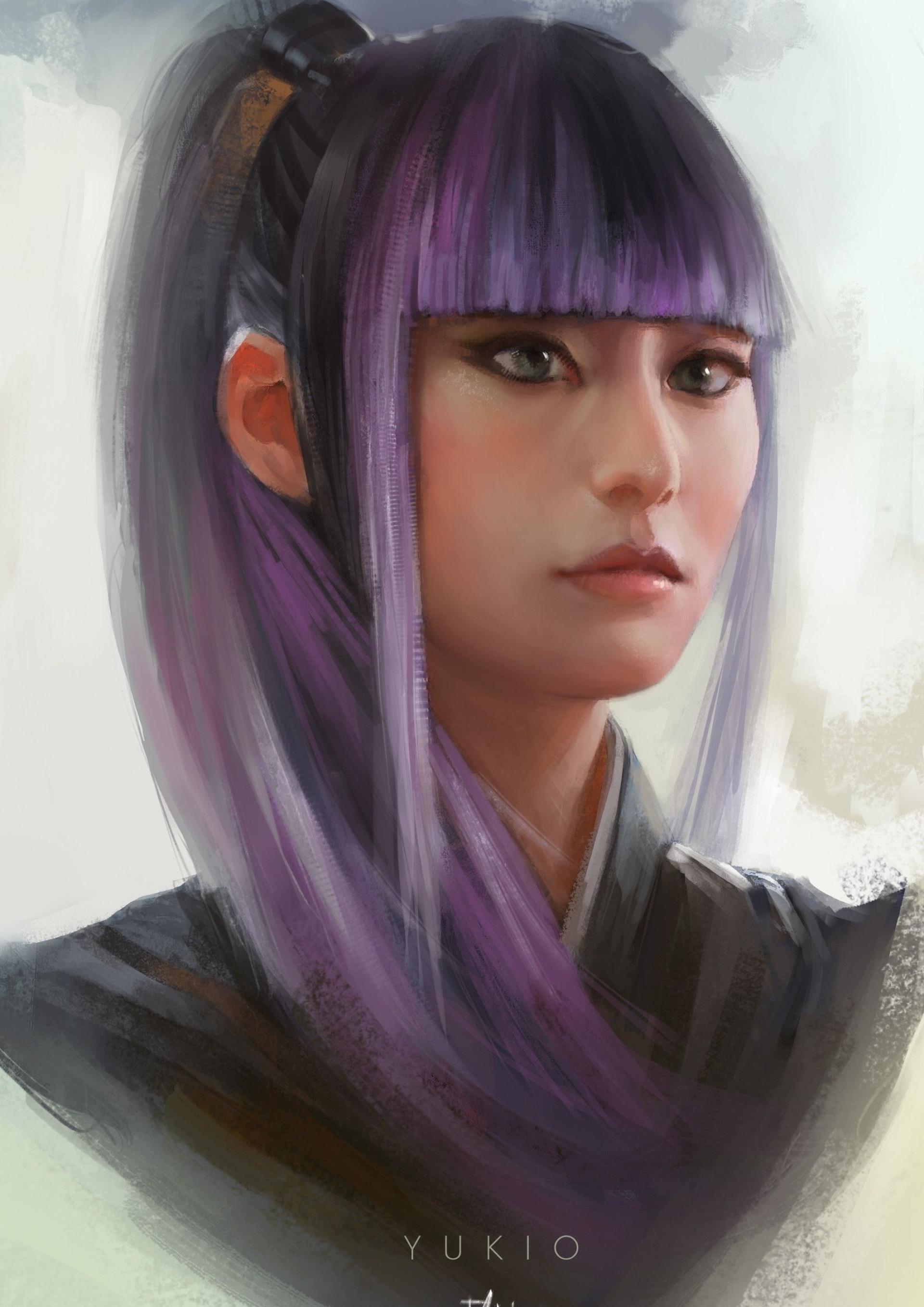 Yukio, Marvel movies, Deadpool's ally, Concept art design, 1920x2720 HD Phone