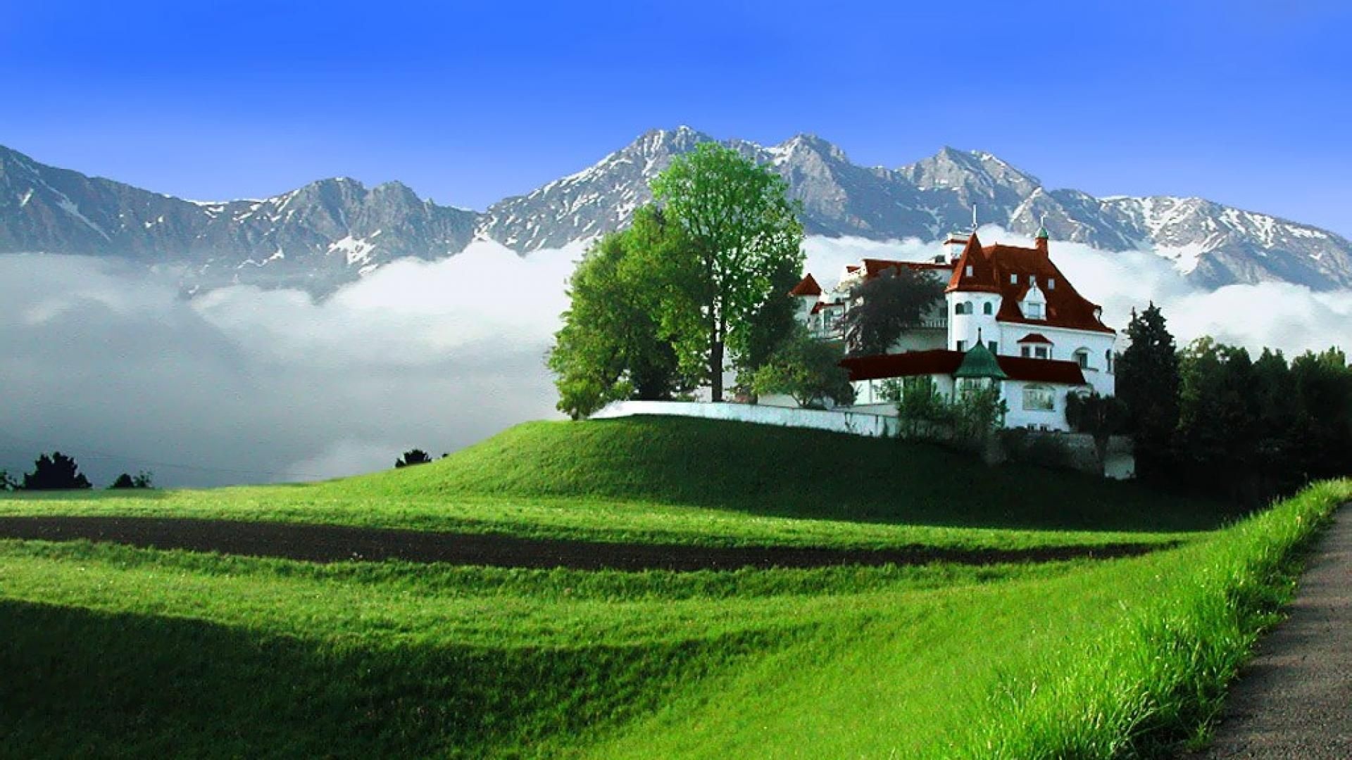 Austrian castle, Landscapes Wallpaper, 1920x1080 Full HD Desktop