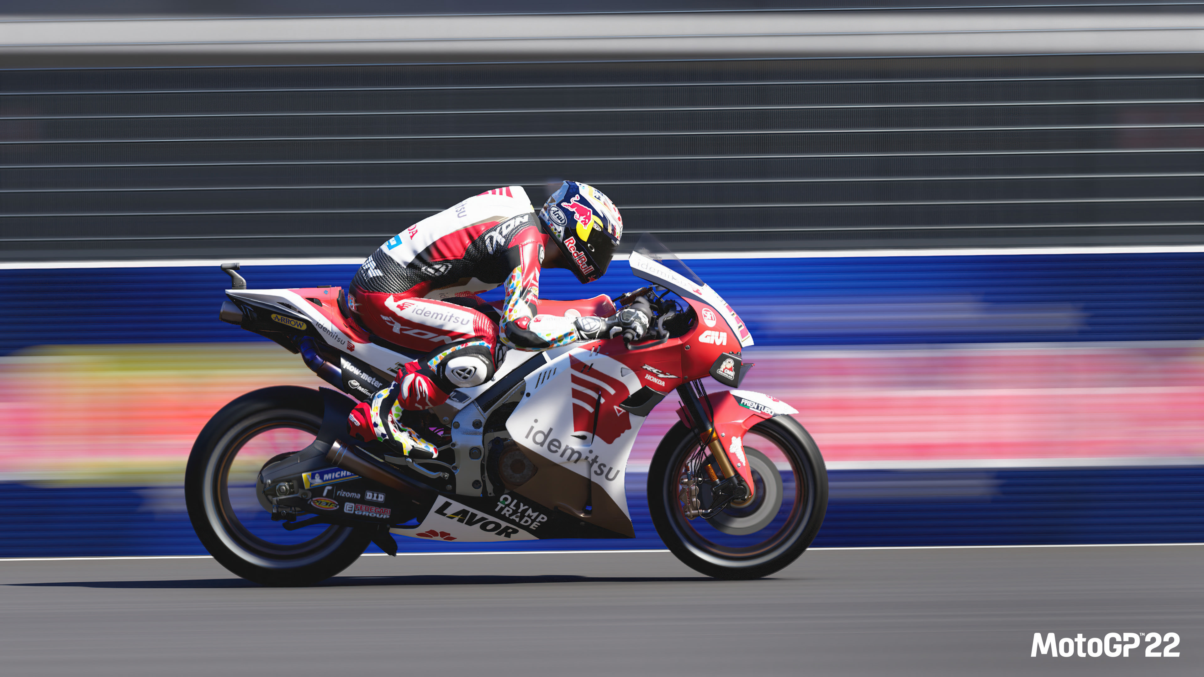 Takaaki Nakagami, Honda RC213V, MotoGP 22, 4K Desktop wallpaper