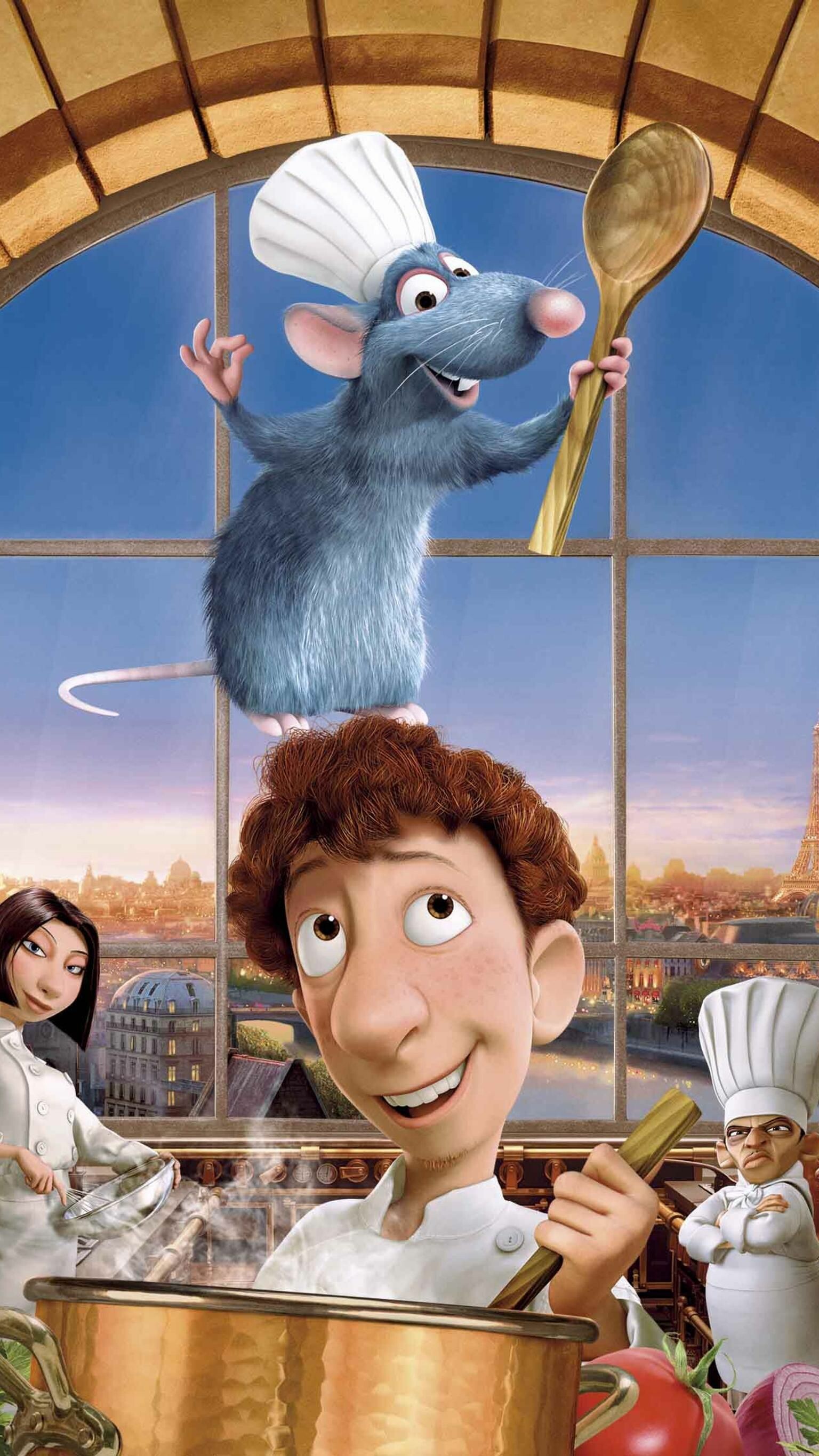 Ratatouille animation, 2007 phone moviemania, 1540x2740 HD Phone