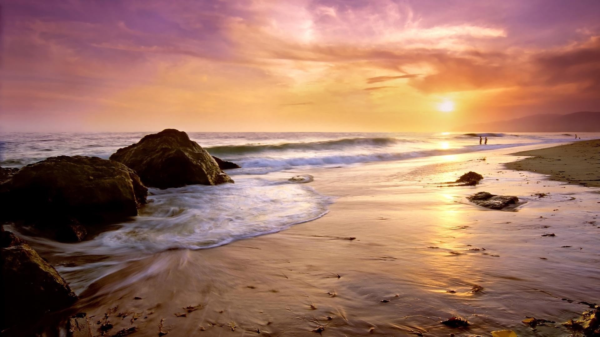 Malibu, Ocean Landscape Wallpaper, 1920x1080 Full HD Desktop