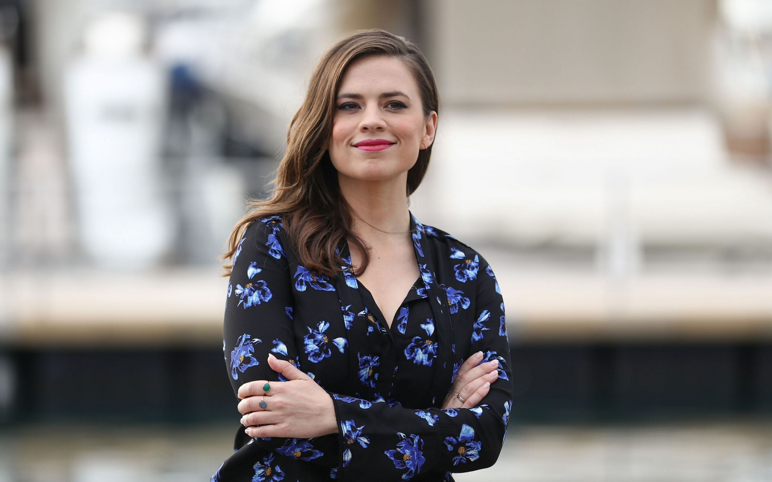 Hayley Atwell, Movie star, Dual widescreen, Iconic actress, 2560x1600 HD Desktop