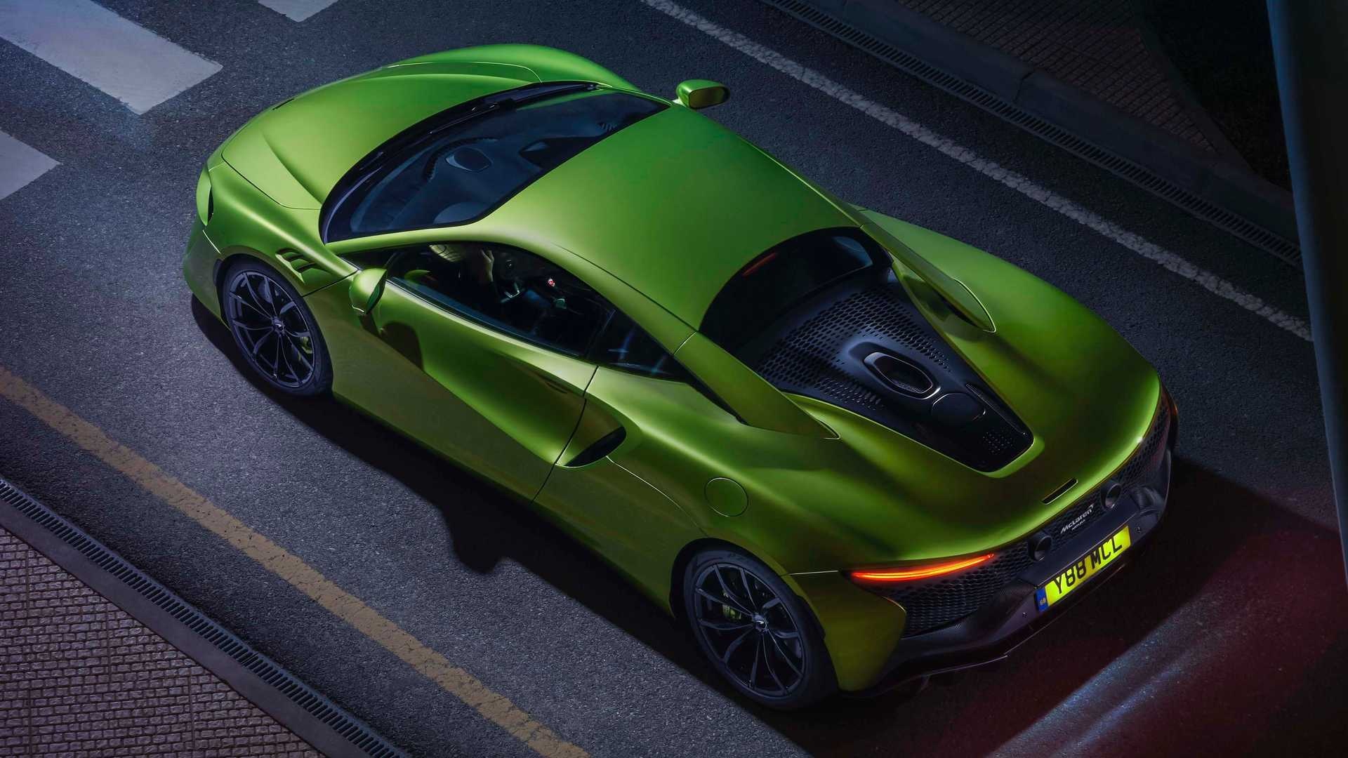 McLaren Artura, 2021 V6, Plug-in, Powertrain, 1920x1080 Full HD Desktop
