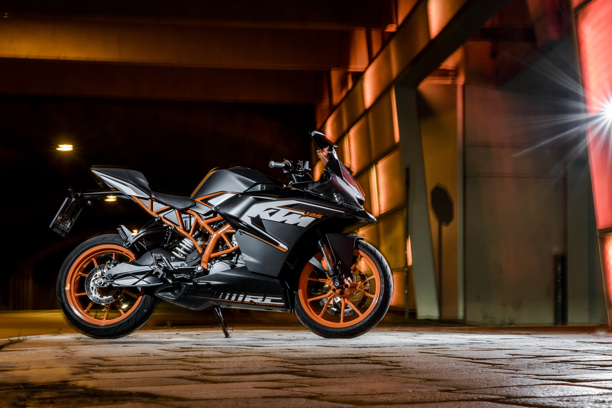 KTM RC, Auto model, RC 125, Derestricted, 2000x1340 HD Desktop