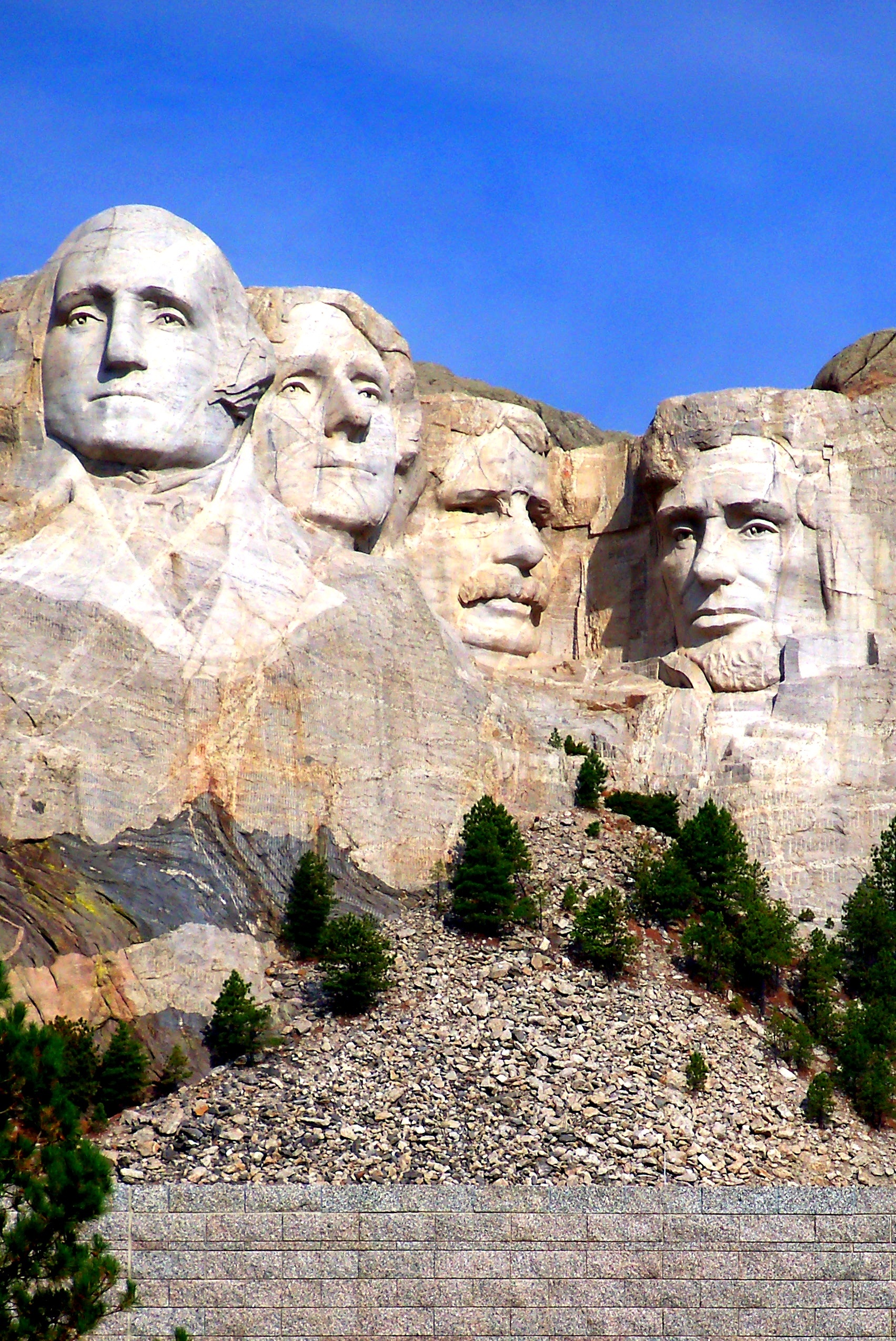 Mount Rushmore, USA, Historic site, Badlands National Park, 1710x2550 HD Phone