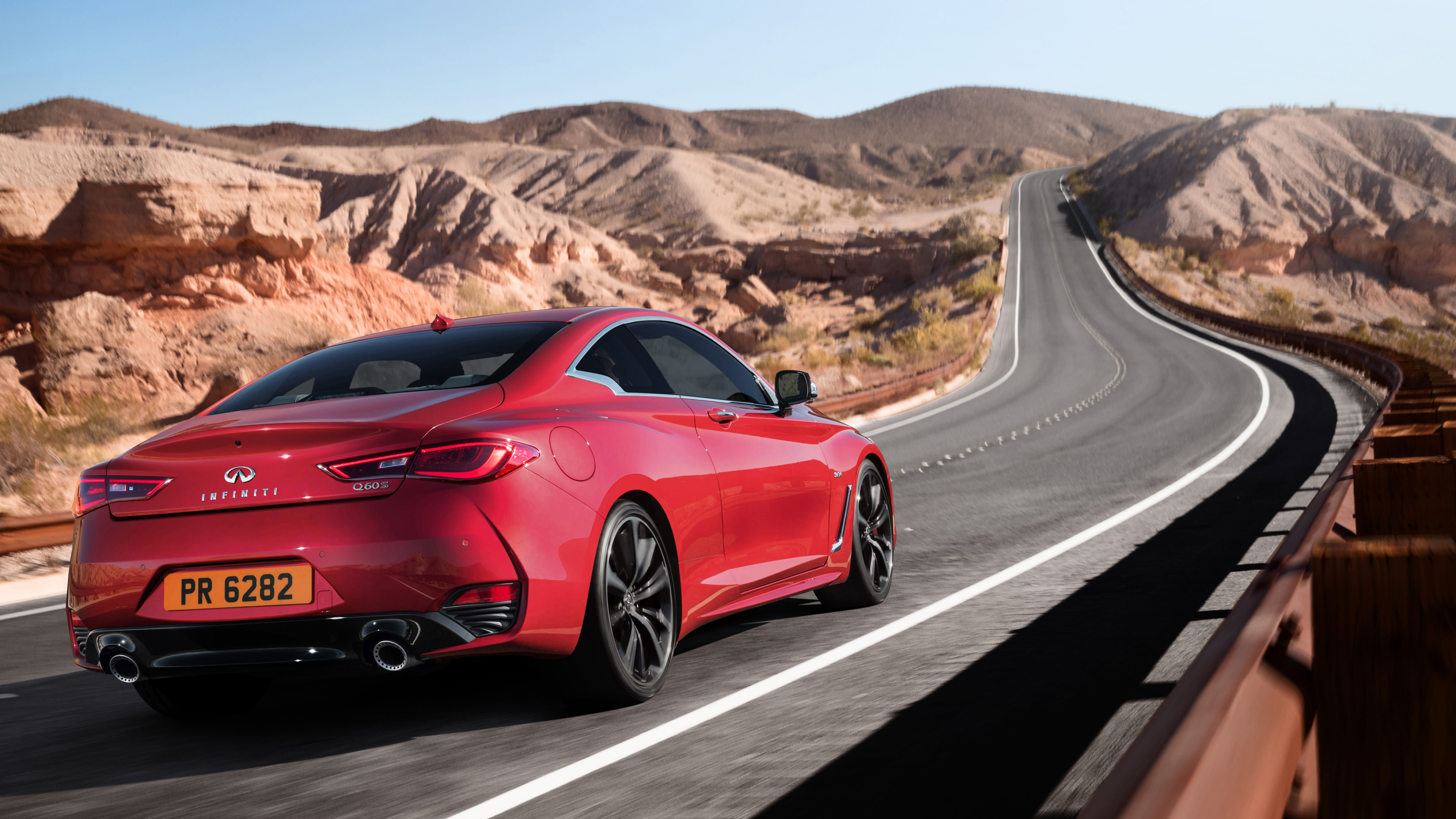 Infiniti Q60, High-performance cars, Ultra HD wallpapers, Sleek design, 3840x2160 4K Desktop