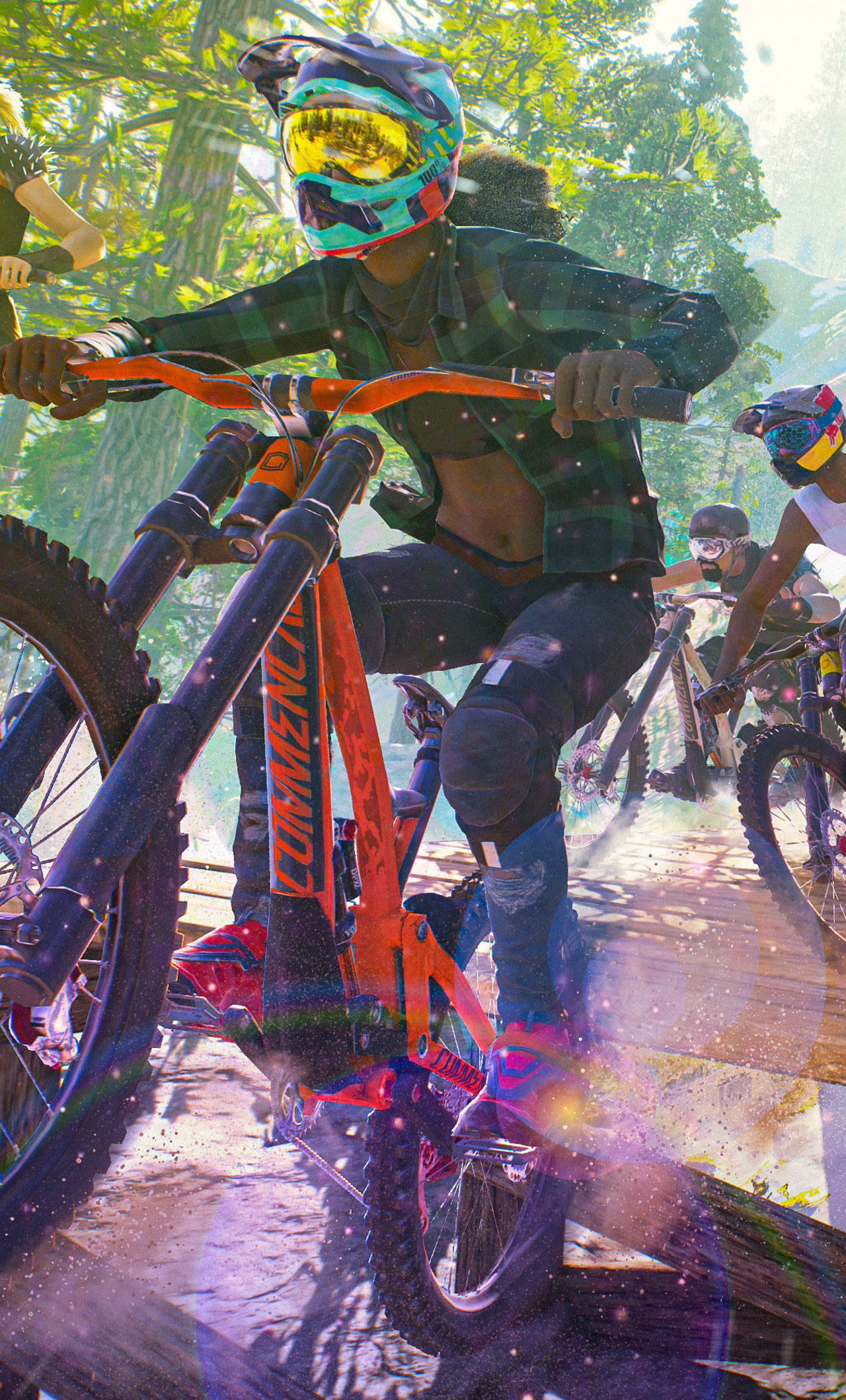 Riders Republic, Action-packed gameplay, Stunning graphics, 4K images, 1280x2120 HD Phone