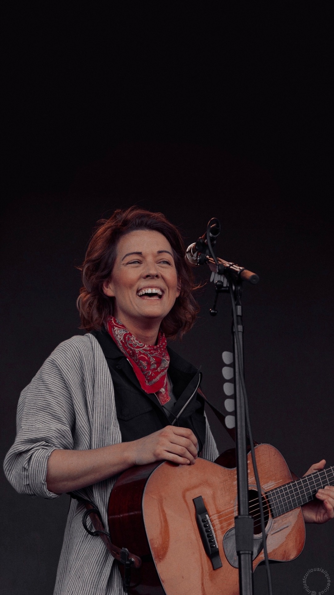 Brandi Carlile, Random lockscreens, Colorful backgrounds, Music inspiration, 1080x1920 Full HD Phone
