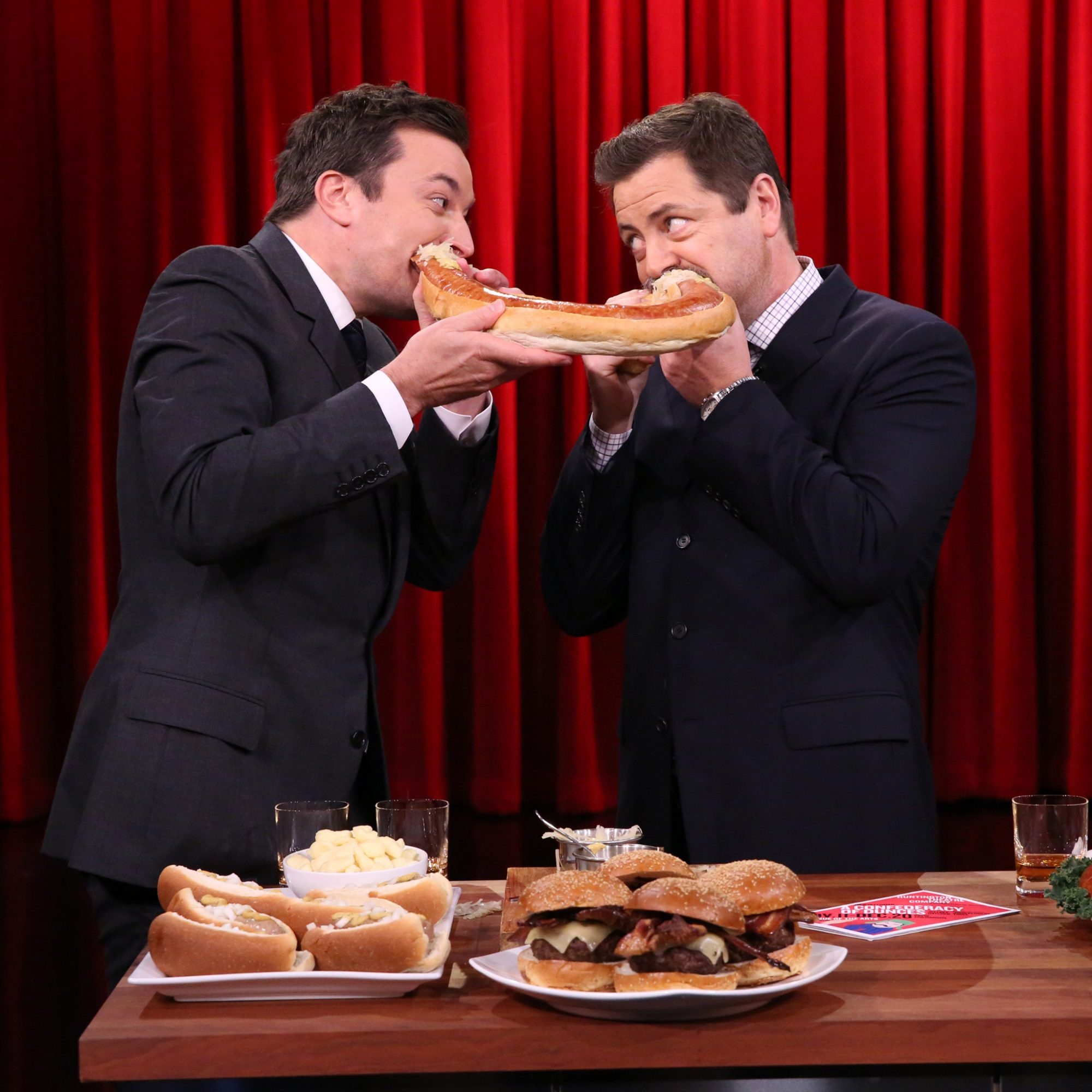 Nick Offerman, Insane meat consumption, Role preparation, Food & Wine, 2000x2000 HD Phone