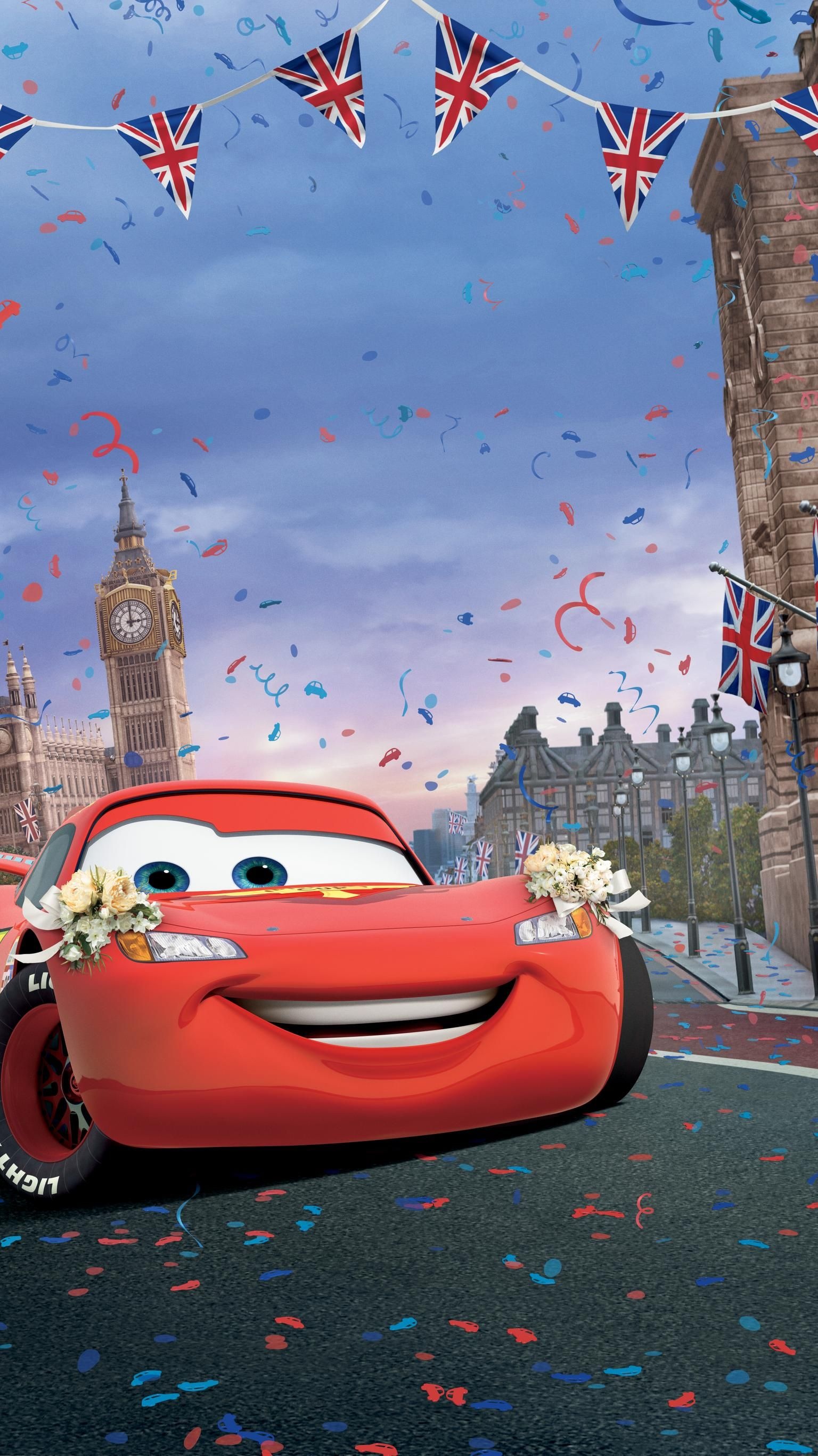 Cars 2, Phone wallpaper, Moviemania, Disney Cars Party, 1540x2740 HD Phone