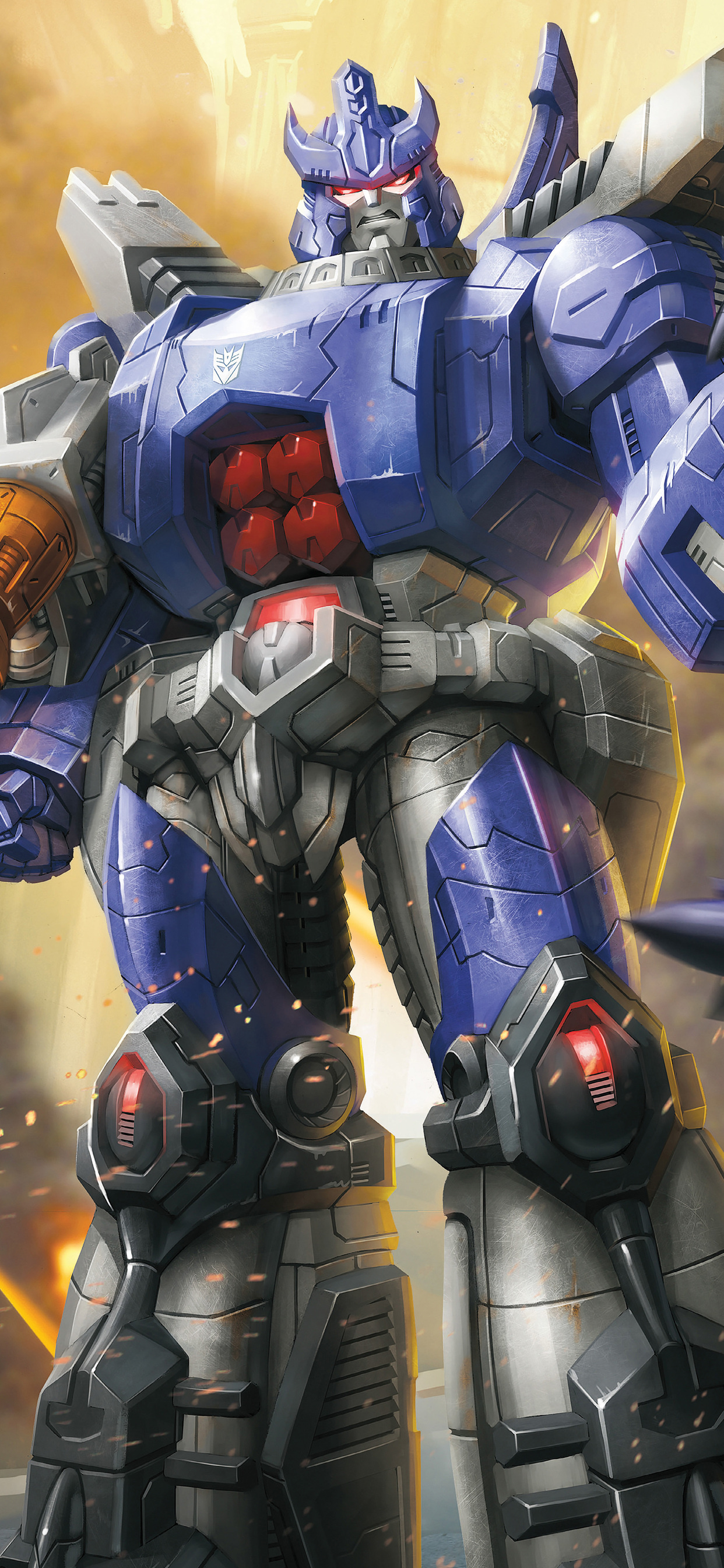 Galvatron in Transformers, iPhone XS Max, Galvatron wallpapers, Transformers, 1250x2690 HD Phone