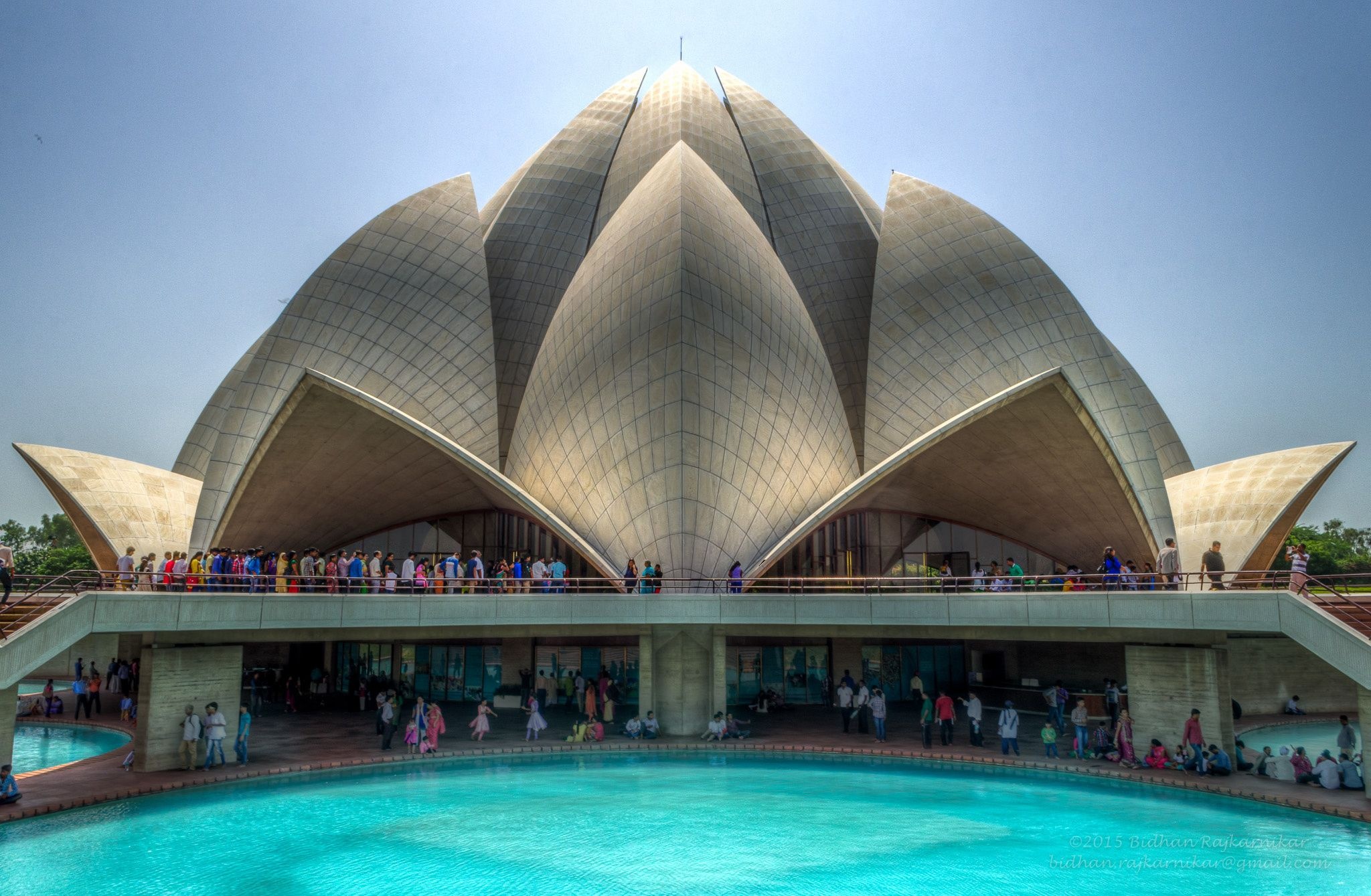 Lotus Temple, Architectural marvel, Delicate petals, Spiritual sanctuary, 2050x1340 HD Desktop