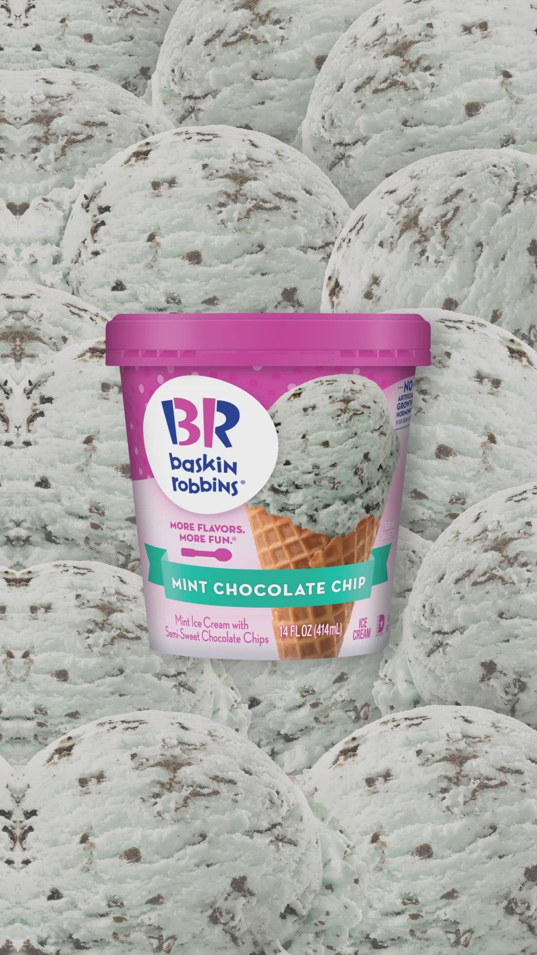 Blue Bunny pistachio, Baskin Robbins ice cream, Flavors, Roasted almonds, 1080x1920 Full HD Phone