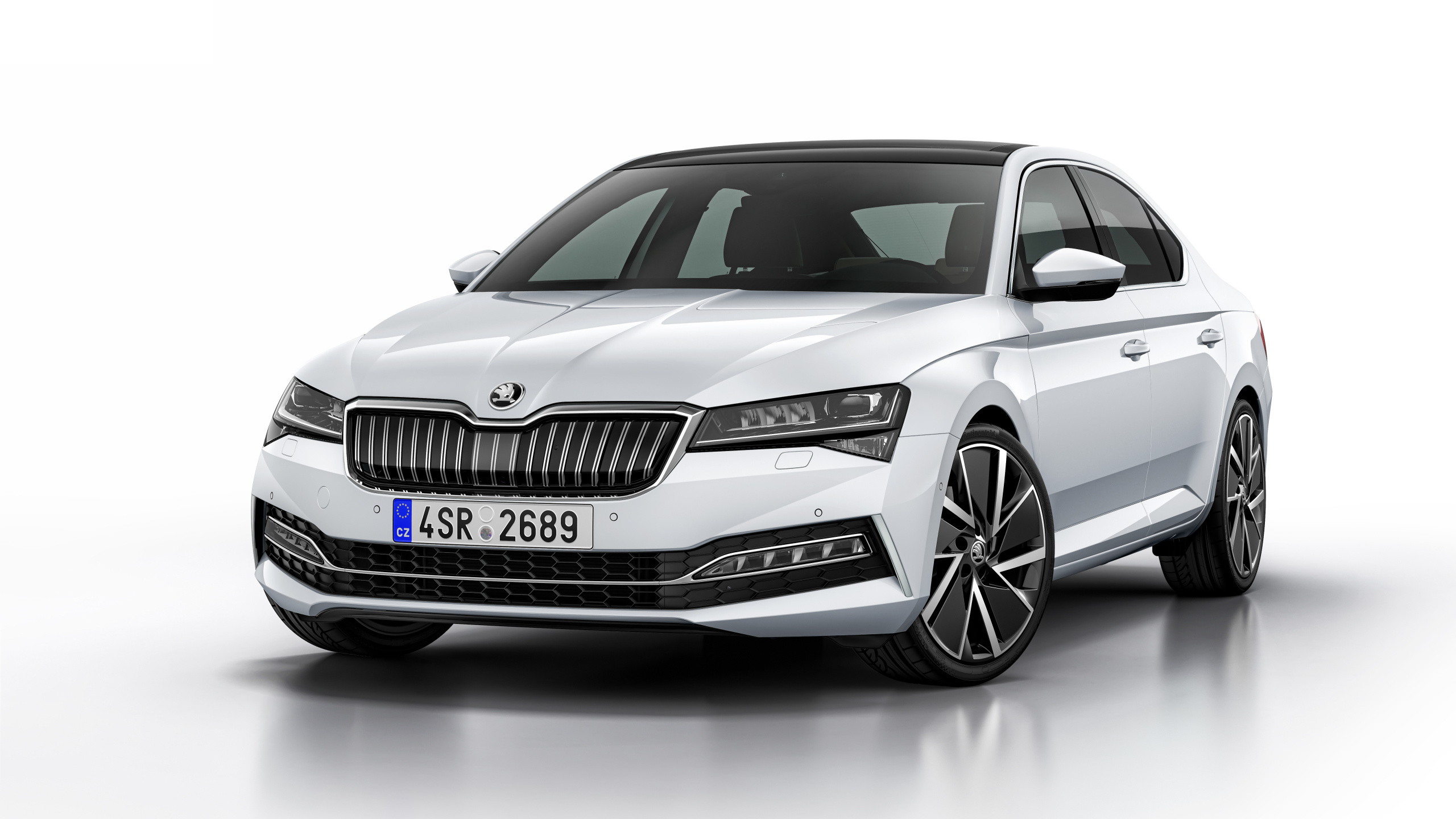 Skoda Superb, Superb IV 2020, Desktop wallpapers, Business class sedan, 2560x1440 HD Desktop