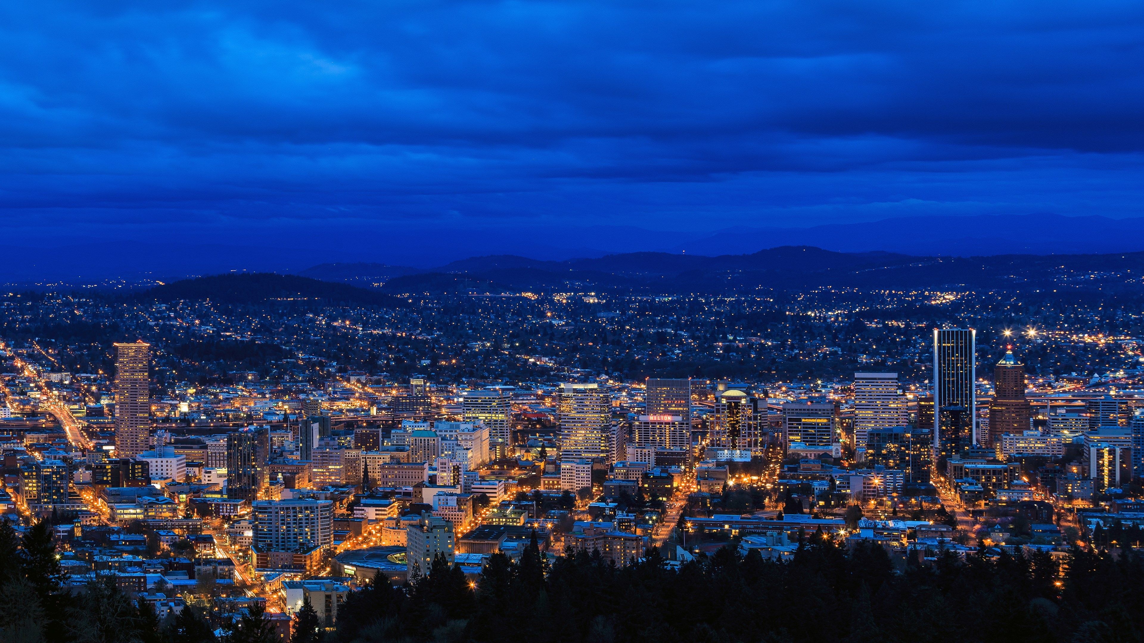 Portland, Downloading sup3, 3840x2160 4K Desktop