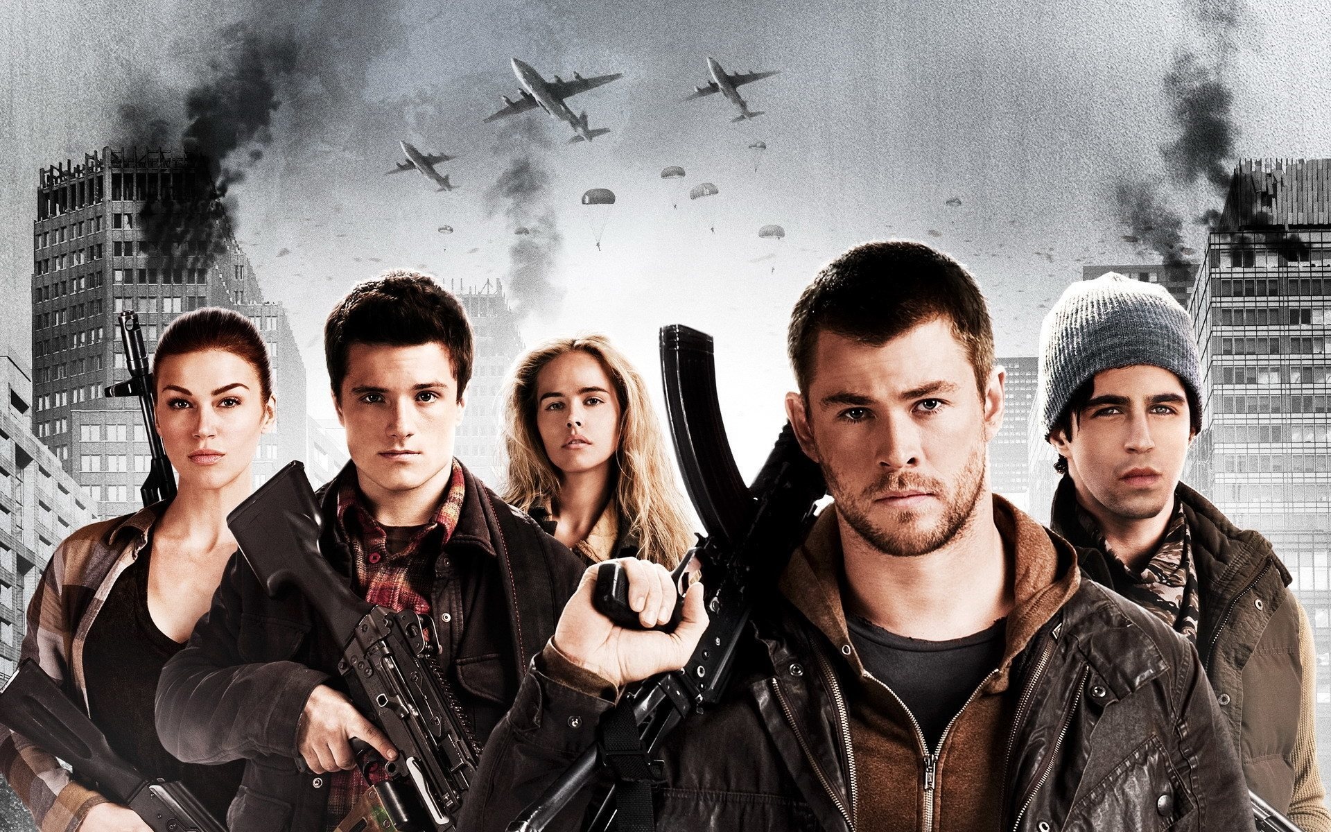 Red Dawn, Adrianne Palicki, Chris Hemsworth, Josh Peck, 1920x1200 HD Desktop