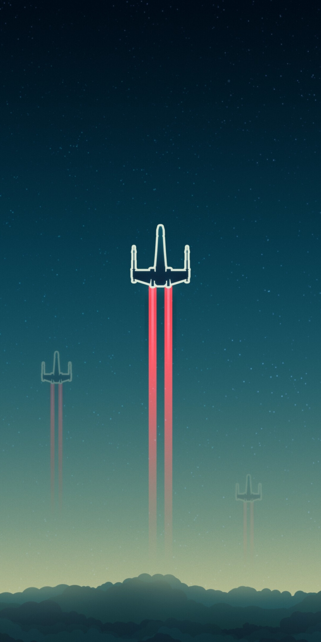 Starfighter, Star Wars Wallpaper, 1080x2160 HD Phone