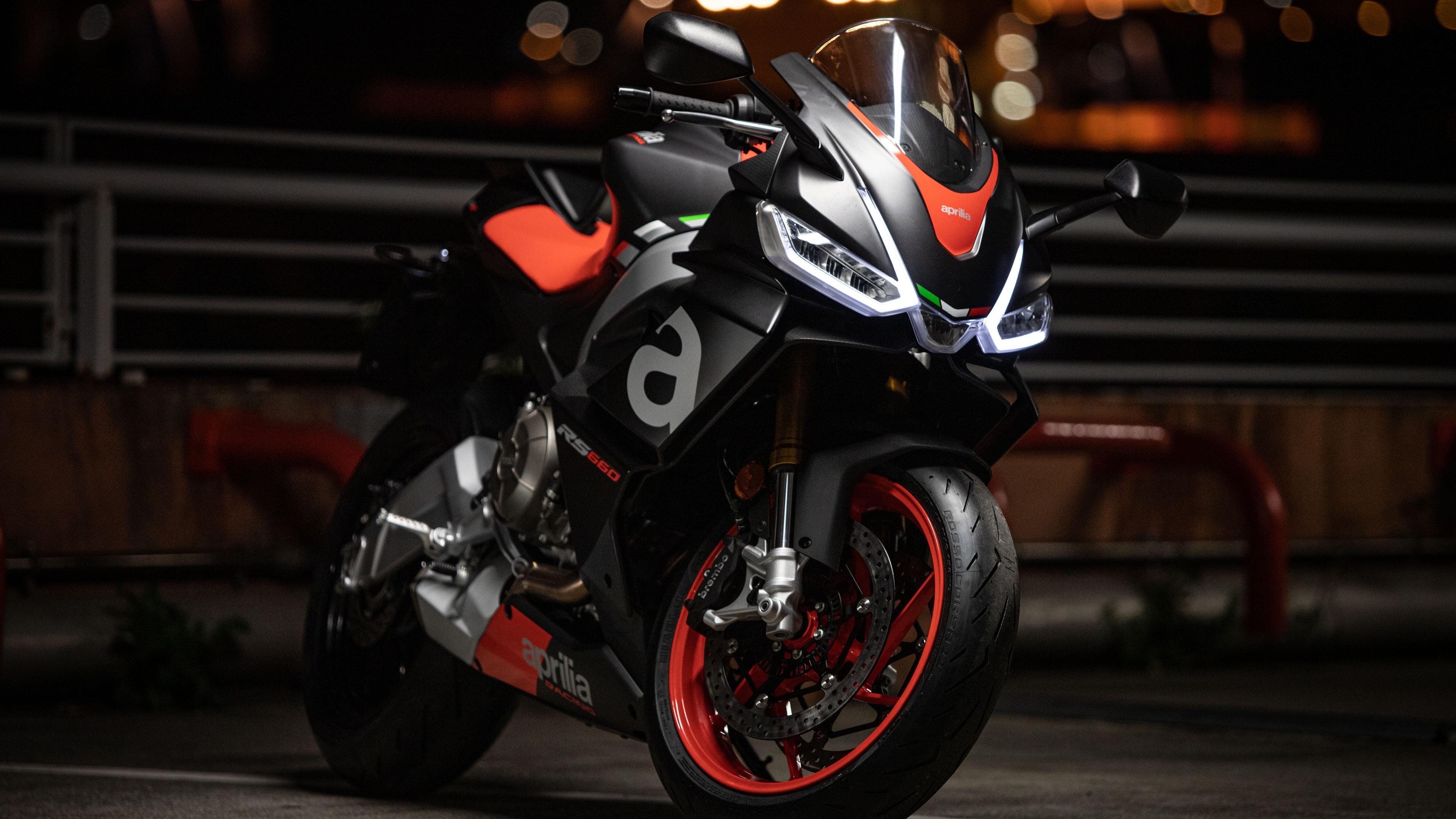 Aprilia RS 660, Aprilia RS, Wallpaper 4K, Sports Bikes, 3840x2160 4K Desktop