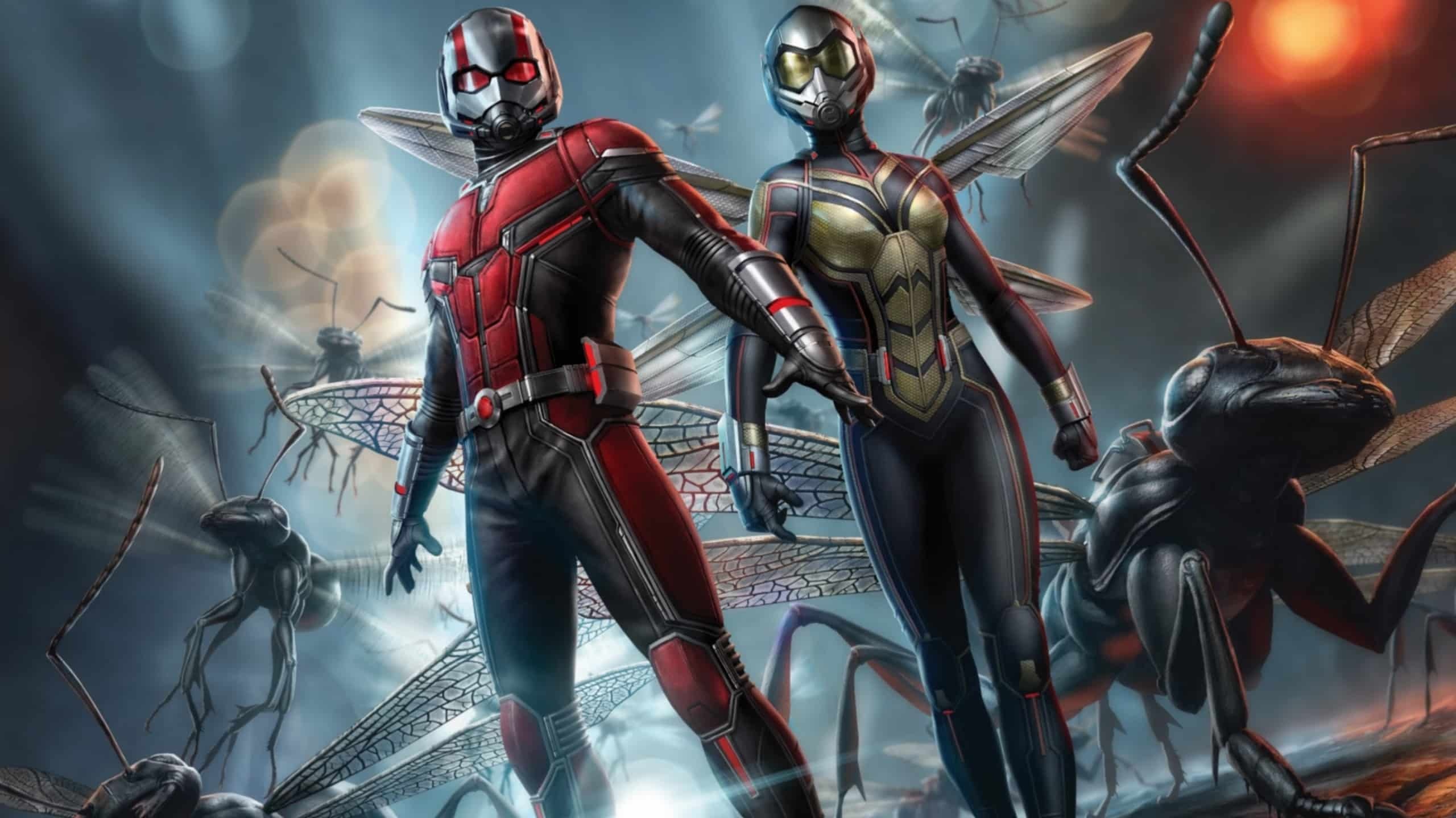 Ant-Man and the Wasp: Quantumania, Ant-Man and the Wasp, Quantumania, New Logo, 2560x1440 HD Desktop