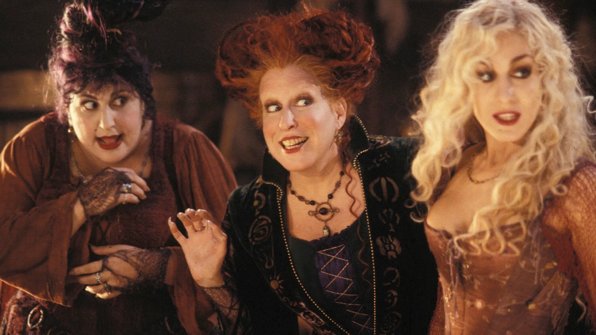 Hocus Pocus 2, Set pics and videos, Witches in costume, Exciting sneak peek, 1920x1080 Full HD Desktop