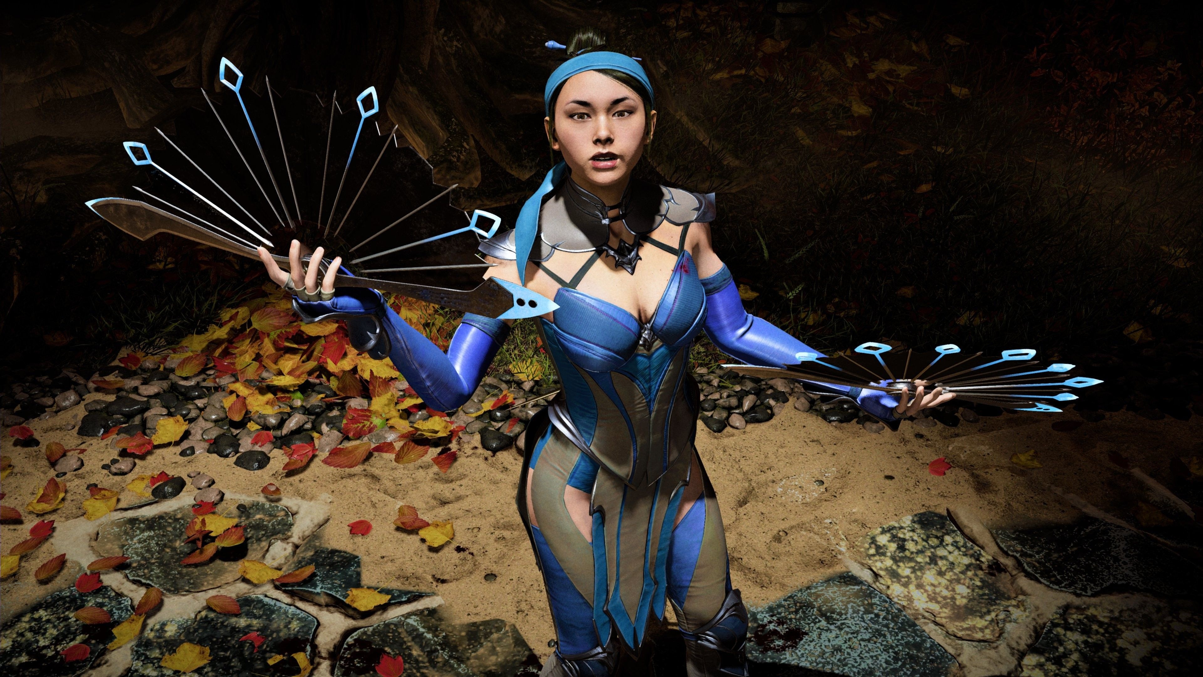 Kitana, Mortal Kombat 11, Movie characters, Art, 3840x2160 4K Desktop