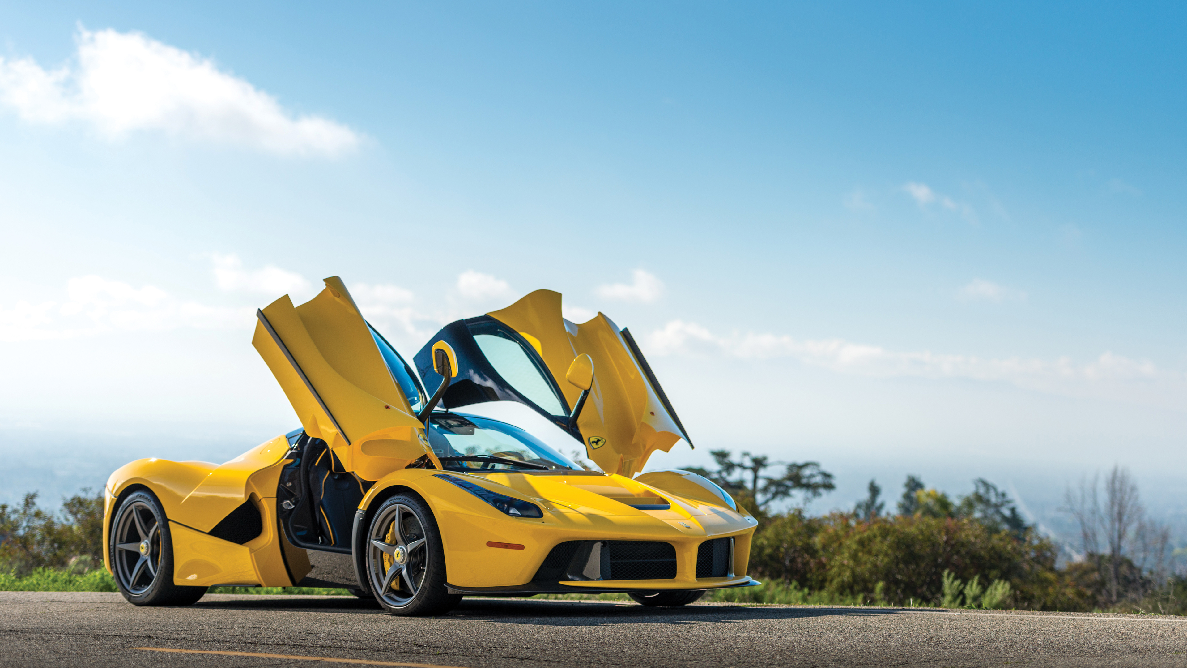 Doors Up, LaFerrari Wallpaper, 3840x2160 4K Desktop