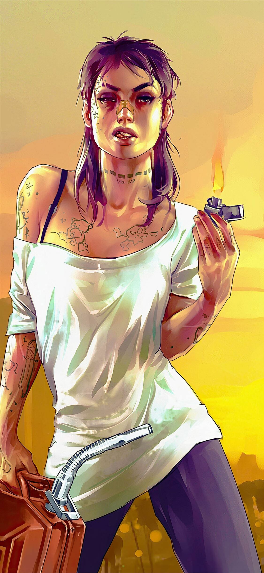 Grand Theft Auto, iPhone X wallpapers, Game-themed imagery, GTA 5, 1130x2440 HD Phone