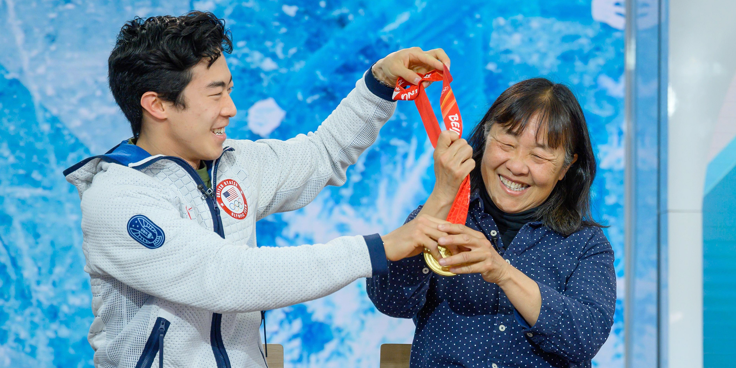 Hetty Wang, Nathan Chen Wallpaper, 2400x1200 Dual Screen Desktop
