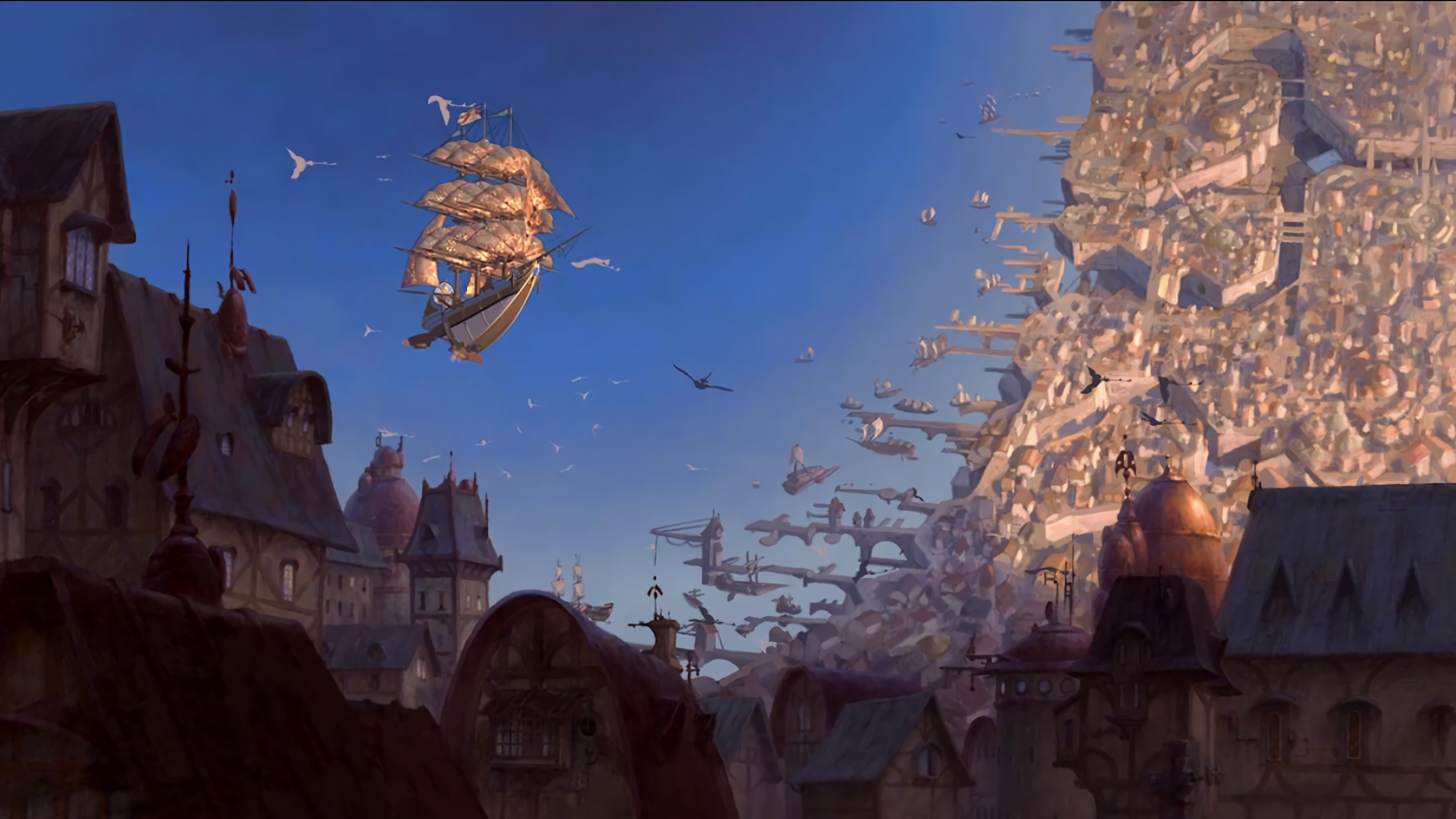 RLS Legacy, Treasure Planet Wallpaper, 2880x1620 HD Desktop