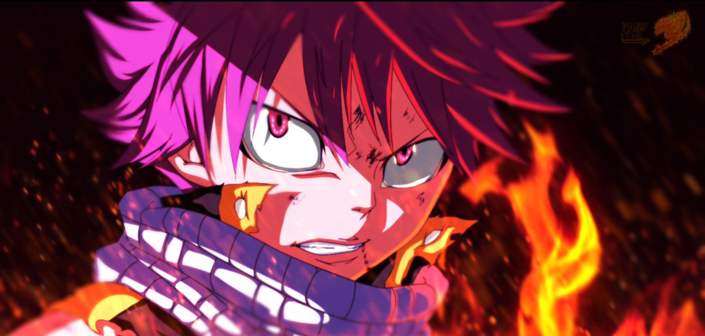 Natsu Dragneel, Anime wallpapers, 2300x1100 Dual Screen Desktop