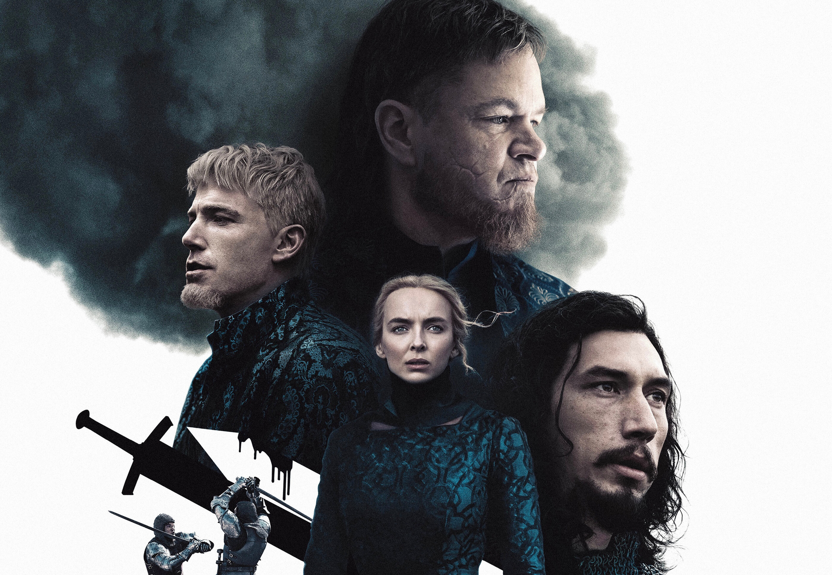 The Last Duel movie, Gripping storyline, Epic duel, Medieval France, 2800x1940 HD Desktop