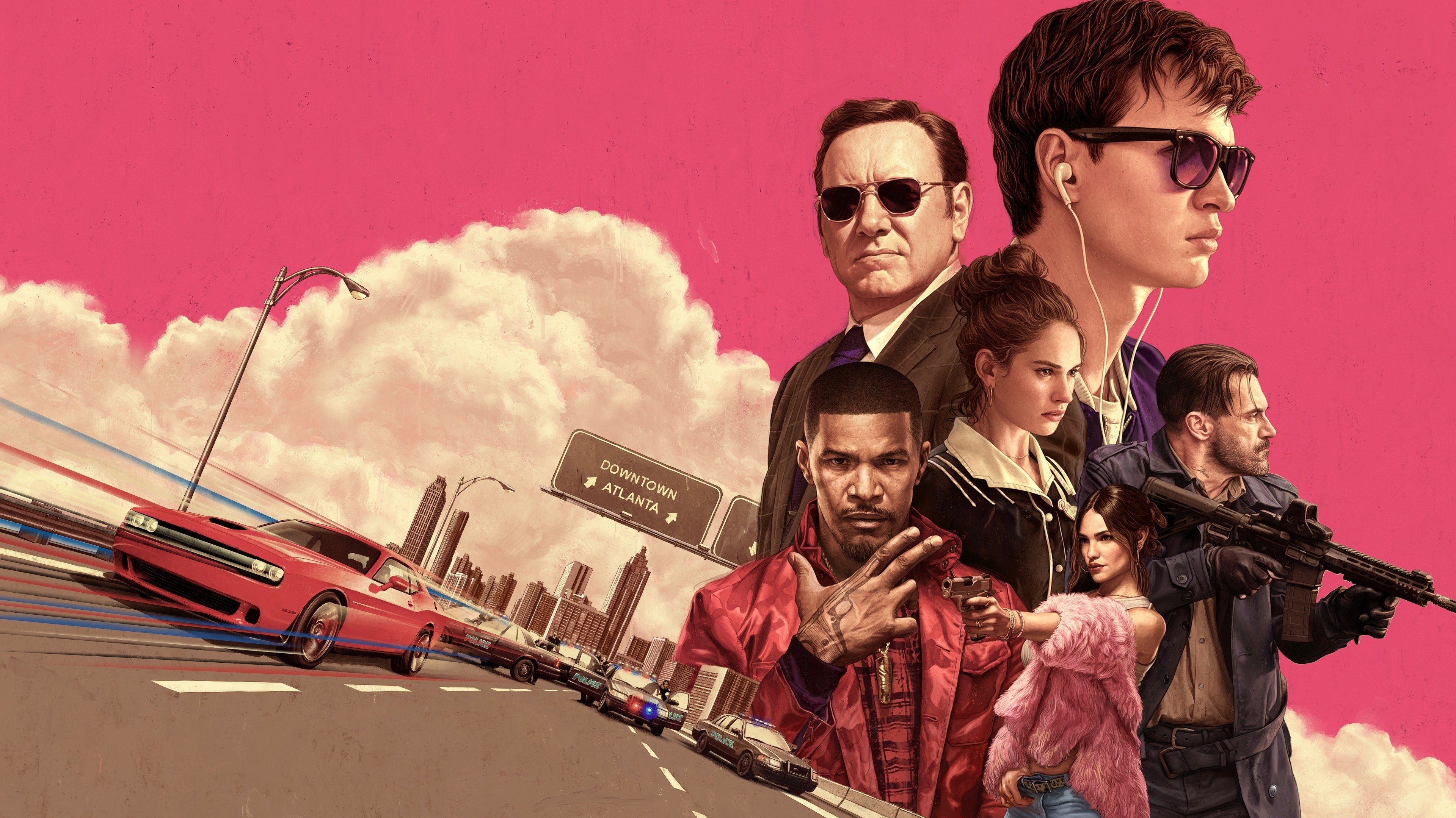 Baby Driver, 4K Ultra HD, 3840x2160 4K Desktop