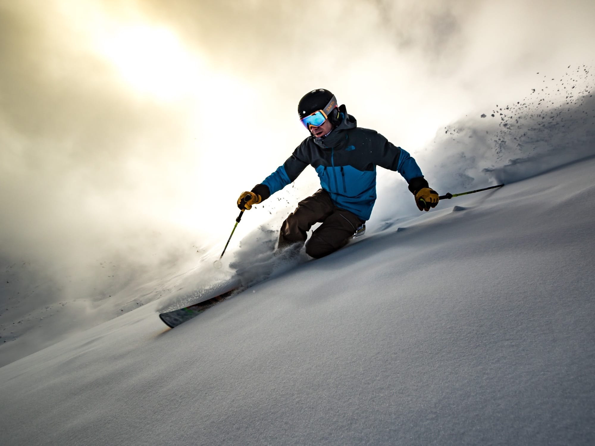 Telemark lessons, kronplatz, dolomiti, snow, 2000x1500 HD Desktop