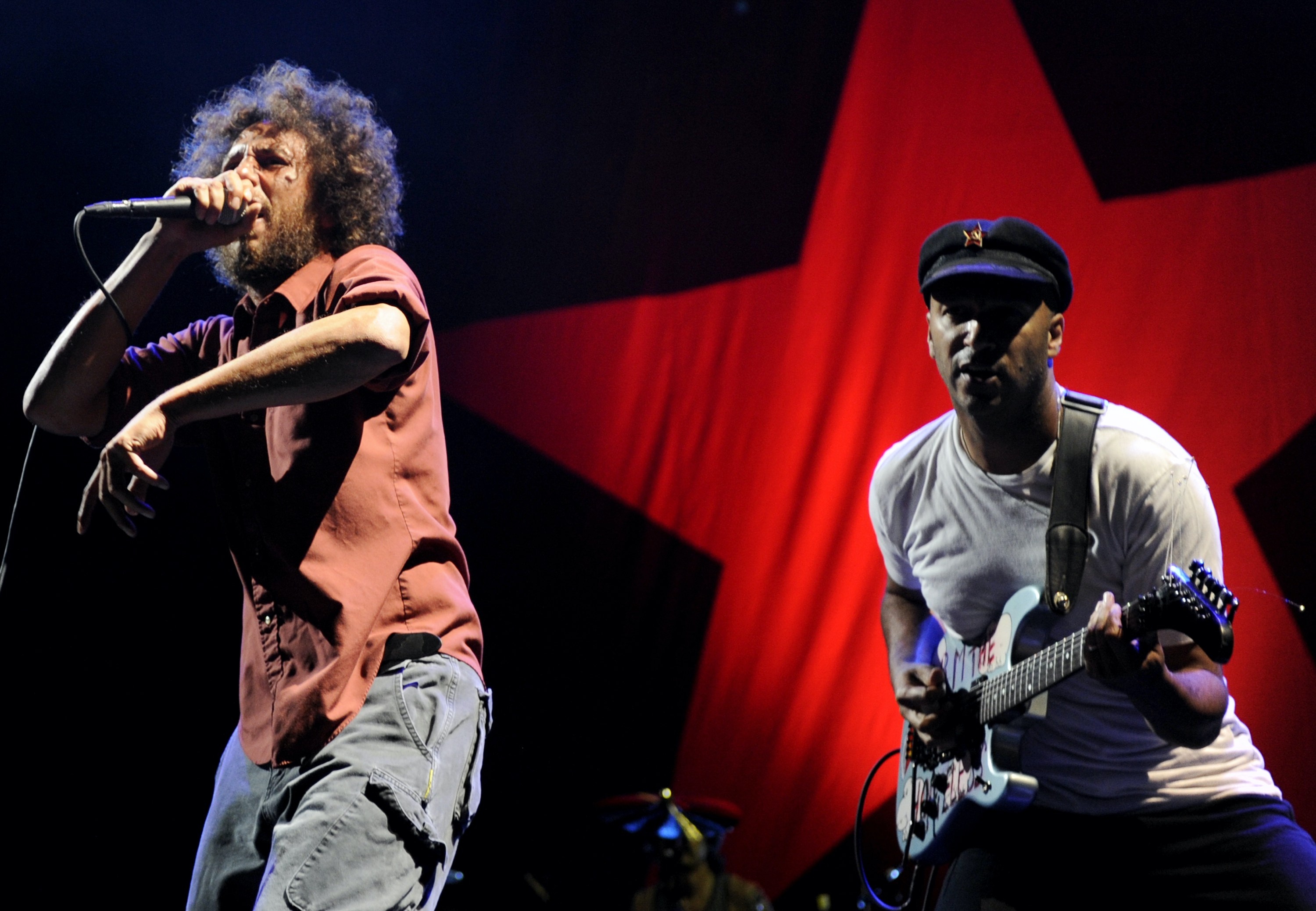 Zack de la Rocha and Tom Morello, Rage Against the Machine Wallpaper, 3000x2080 HD Desktop