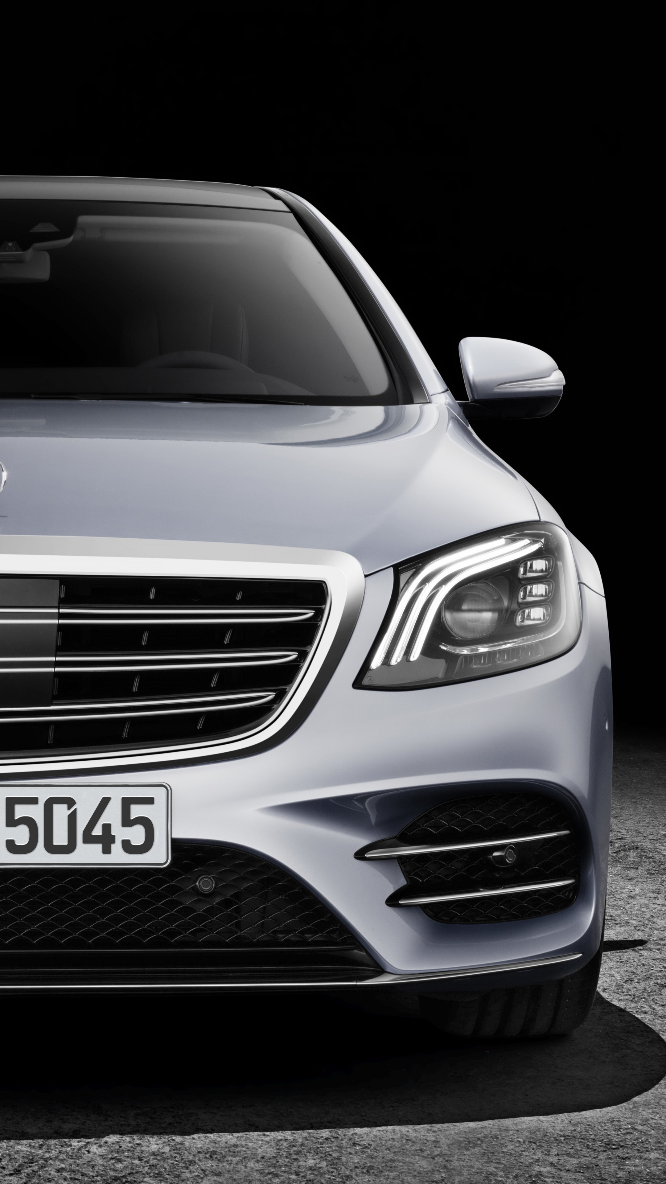 Mercedes-Benz S-Class, W222 facelift, 2018 cars, 2160x3840 4K Phone