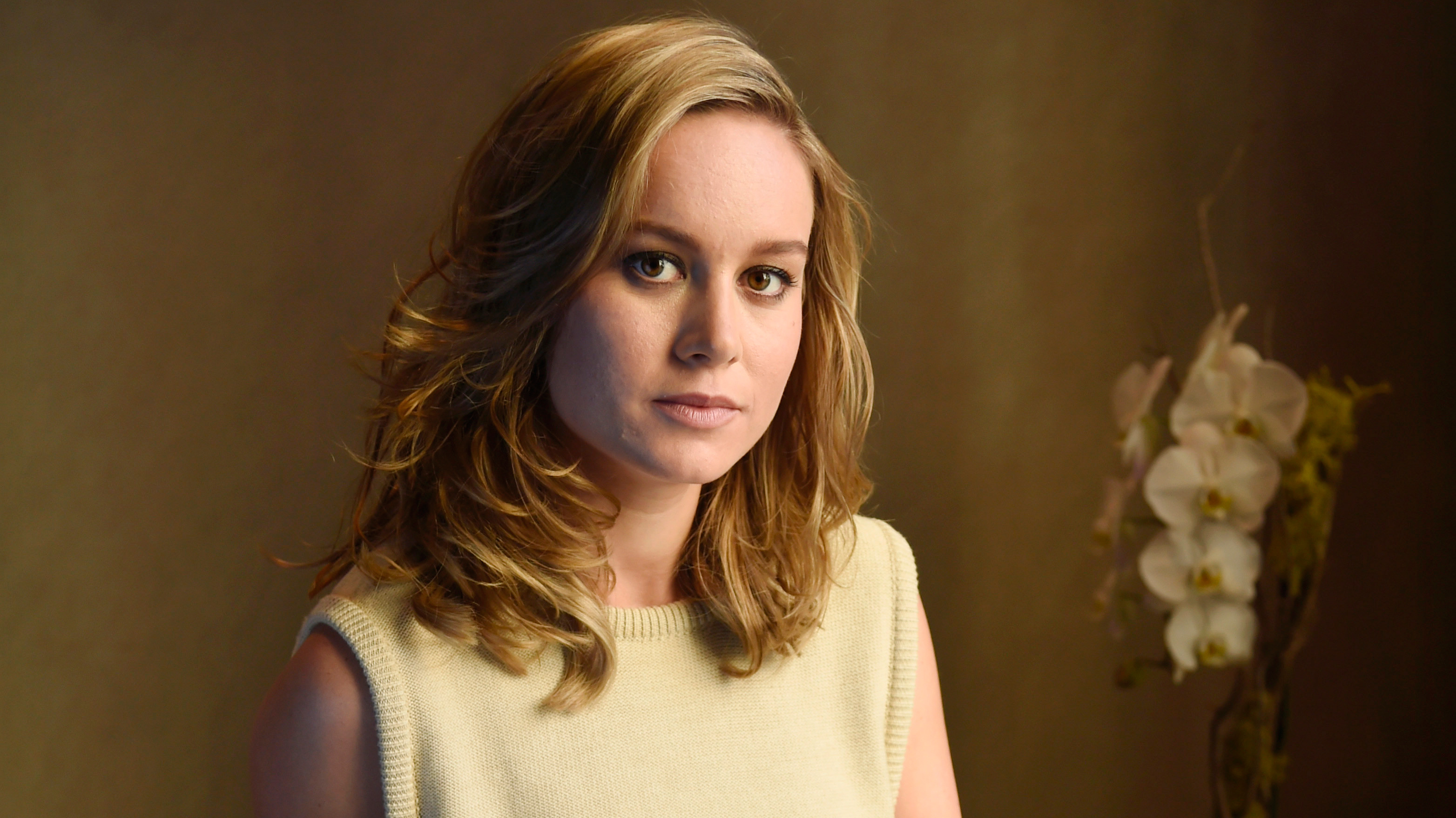 Brie Larson Movies, Celebrity photoshoot, Celestial beauty, Striking wallpapers, 3130x1760 HD Desktop