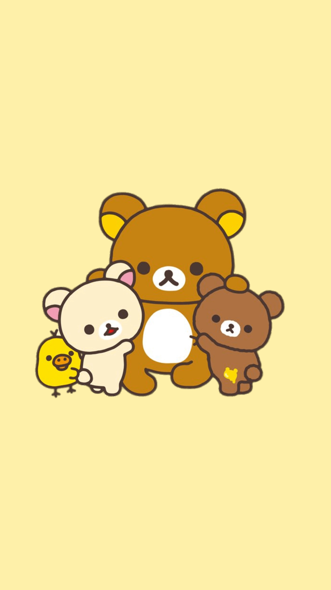 Free download Rilakkuma, Korilakkuma phone wallpapers, 1080x1920 Full HD Phone