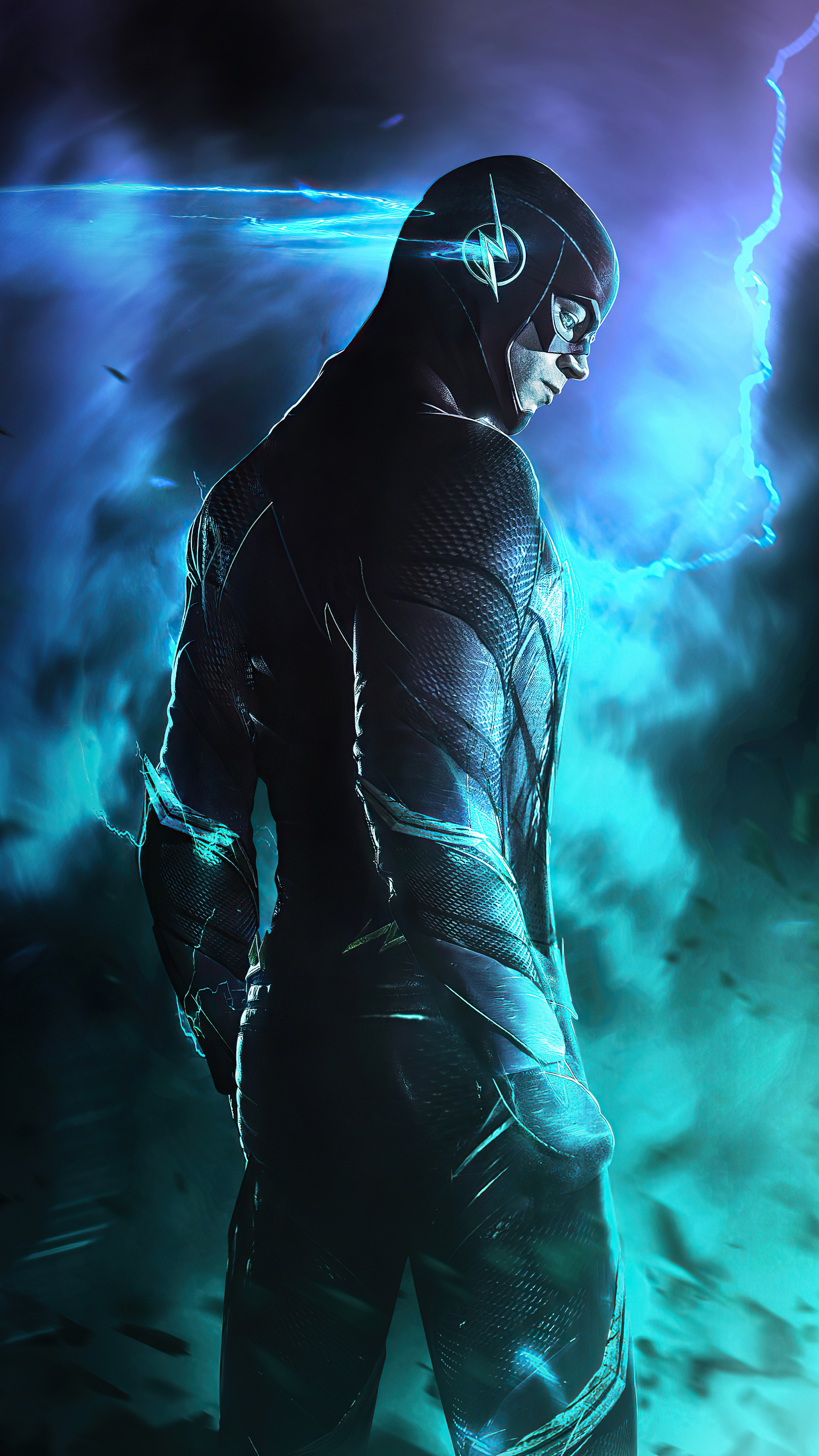 Flash, Grant Gustin, Sony Xperia, 4K wallpapers, 2160x3840 4K Phone