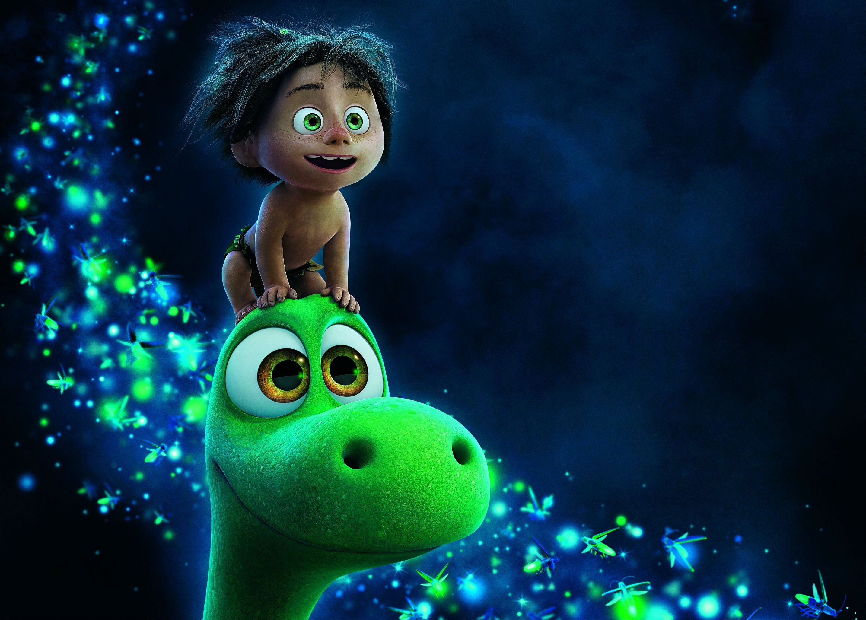 Good Dinosaur, Fantasy cartoon, Comedy adventure, 2870x2060 HD Desktop