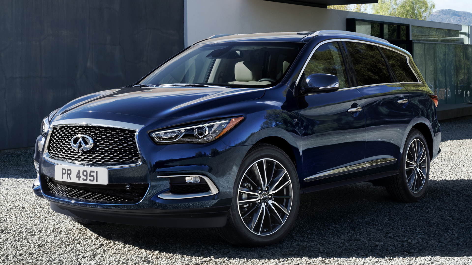 Infiniti QX60, HD wallpapers, Luxurious interior, Dynamic performance, 1920x1080 Full HD Desktop