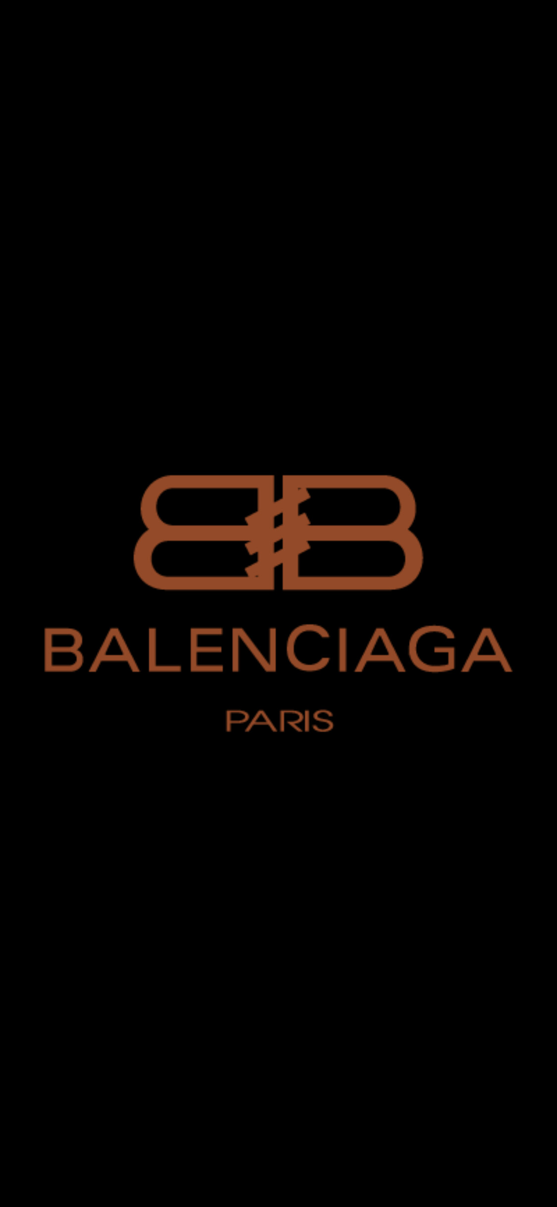 Balenciaga original house logo, Luxury brand fashion, Iconic logo, Style statement, 1130x2440 HD Phone