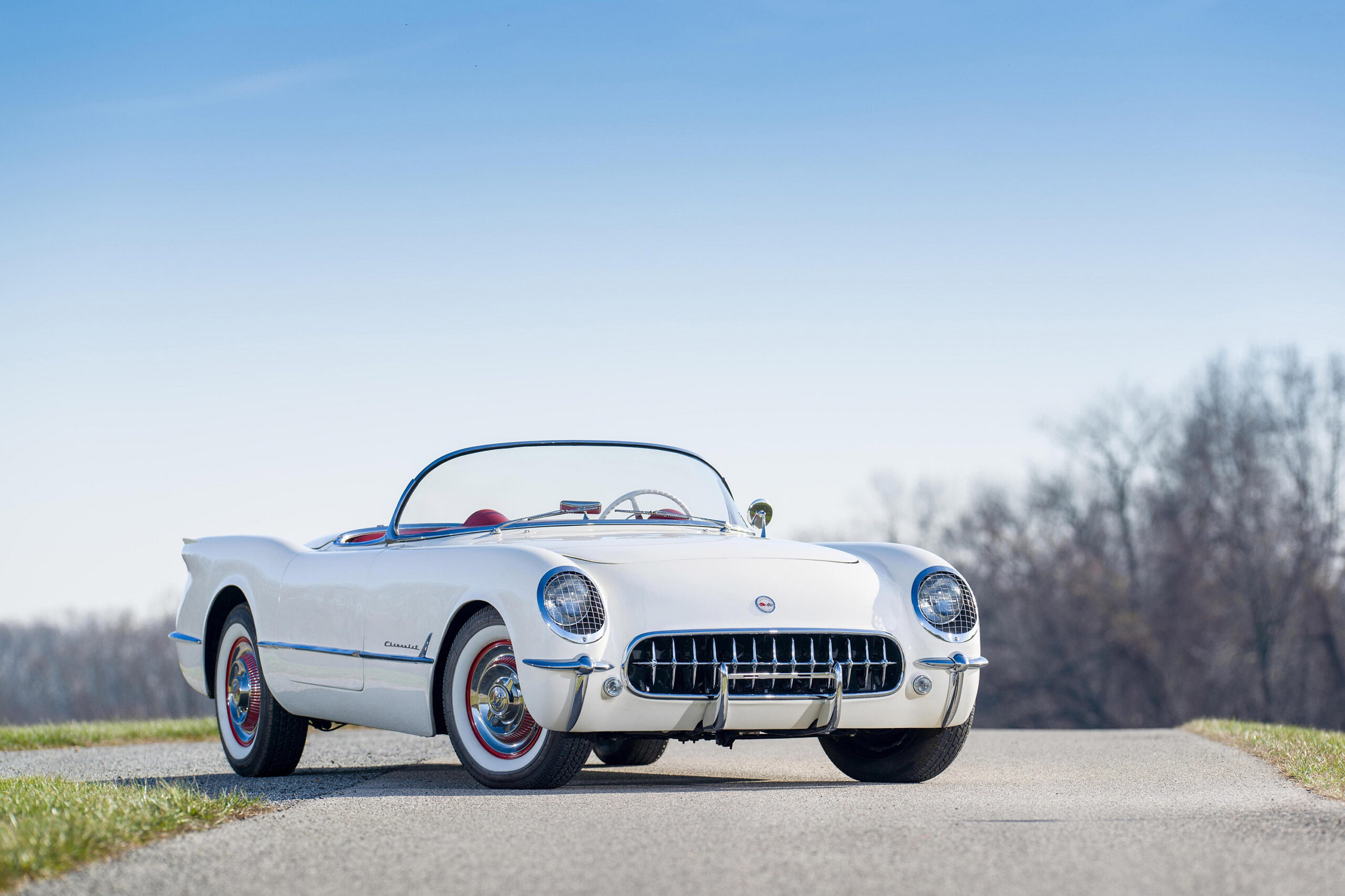 1954 Corvette Convertible, Corvette Wallpaper, 2560x1710 HD Desktop