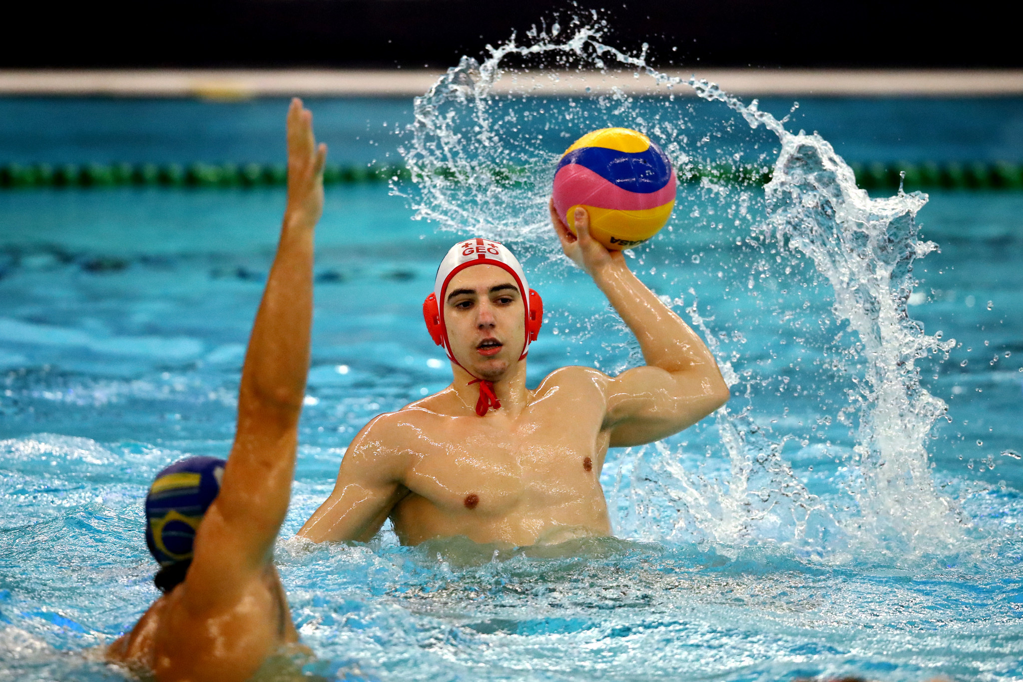 Men's water polo world league super final, Georgia hosts, Opening tie victory, 2050x1370 HD Desktop