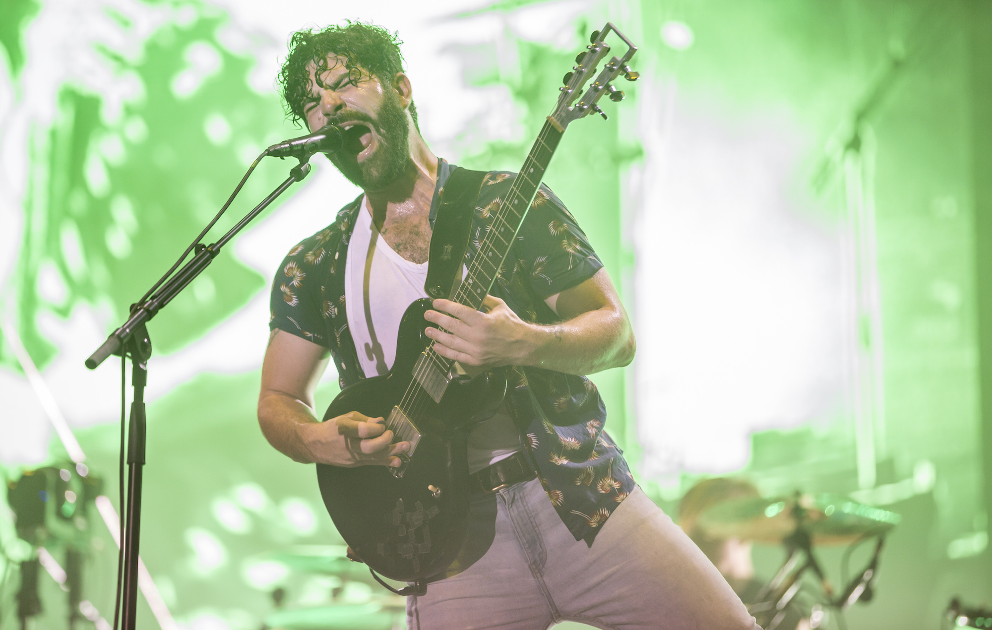 FOALS band, Live shows 2019, Energetic performances, Fan excitement, 2000x1270 HD Desktop