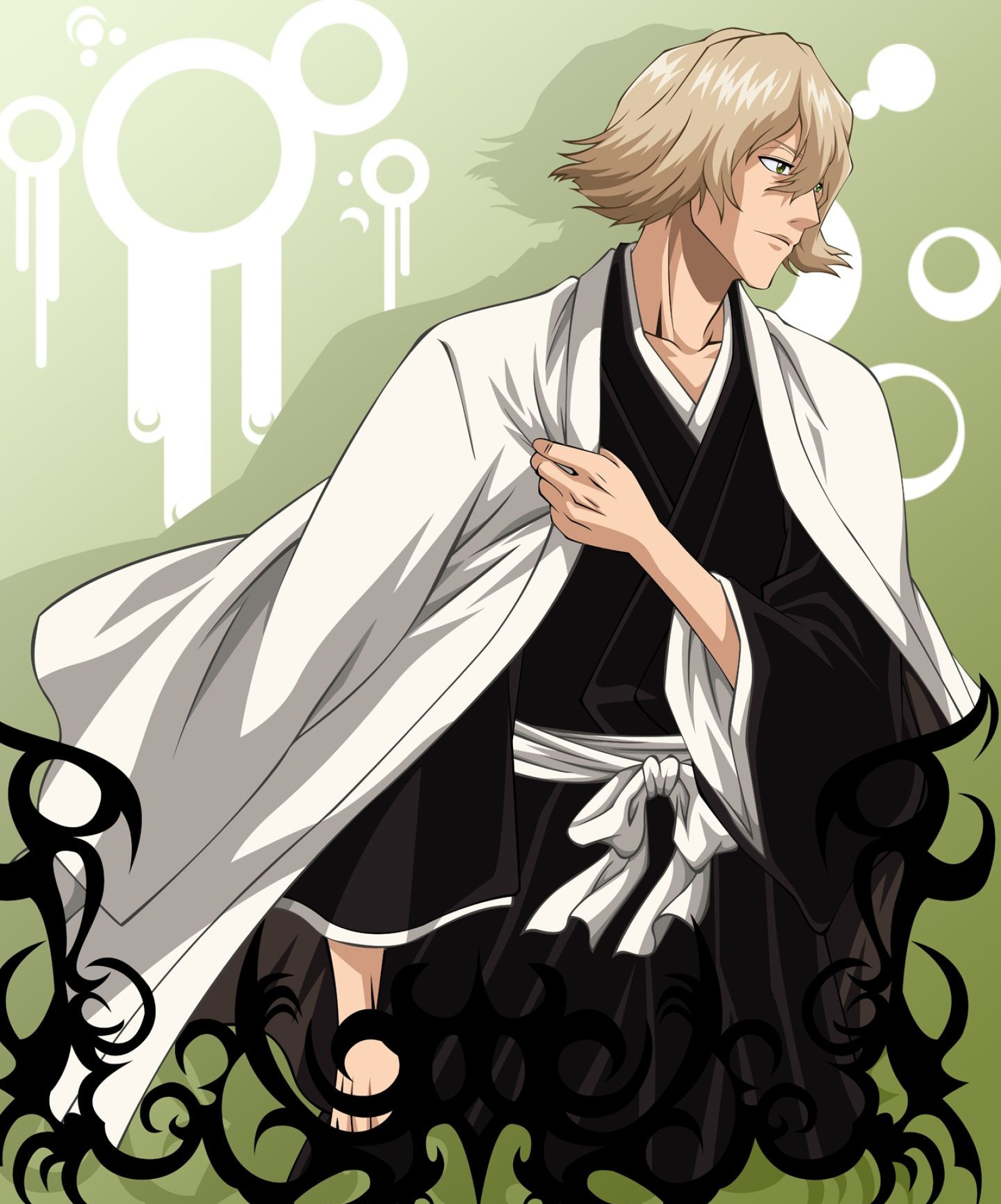 Urahara Kisuke, Cool anime character, Mysterious shop owner, Unique fashion sense, 1600x1930 HD Phone