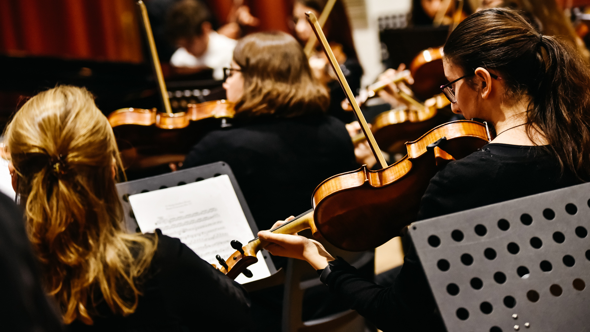 South Bend Symphony Orchestra, American composers, Morris Performing Arts Center, Musical excellence, 1920x1080 Full HD Desktop