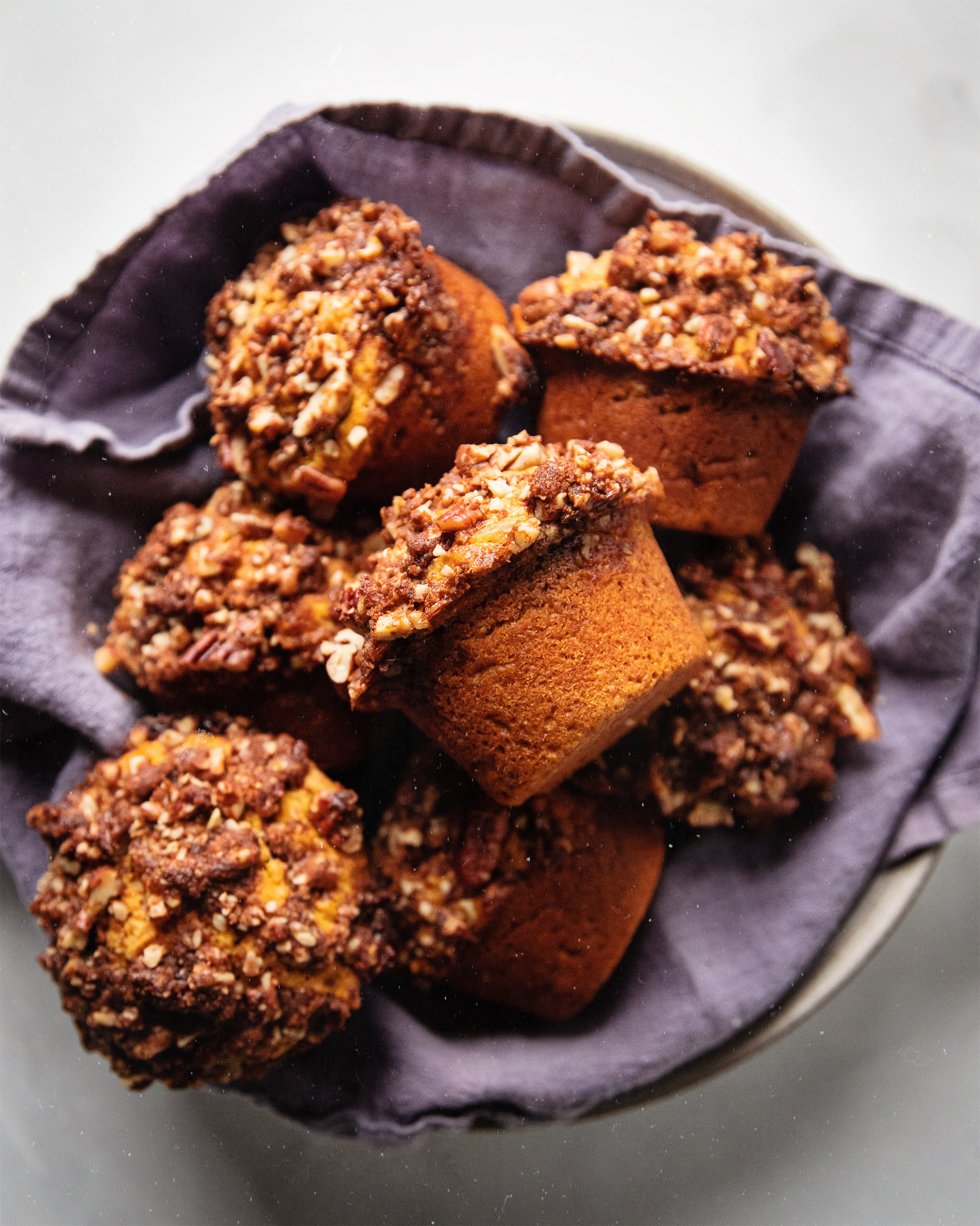 Vegan sweet potato muffins, Pecan streusel, First mess, Muffin, 2000x2510 HD Phone