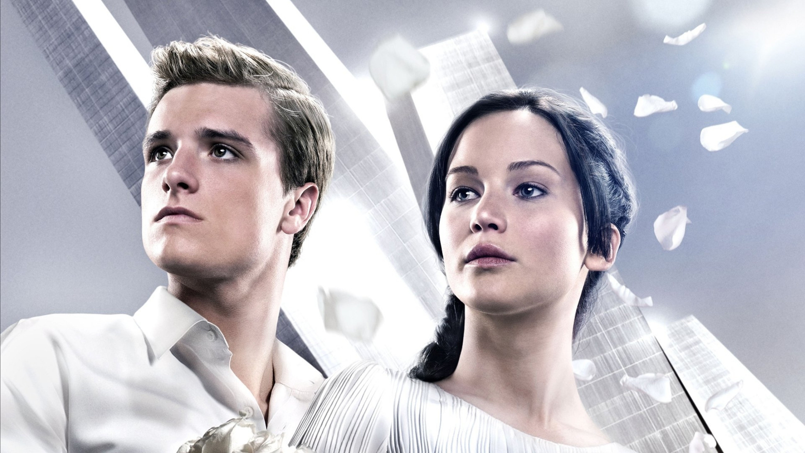 Josh Hutcherson, Catching Fire, Jennifer Lawrence wallpapers, iMac 27 inch, 2560x1440 HD Desktop